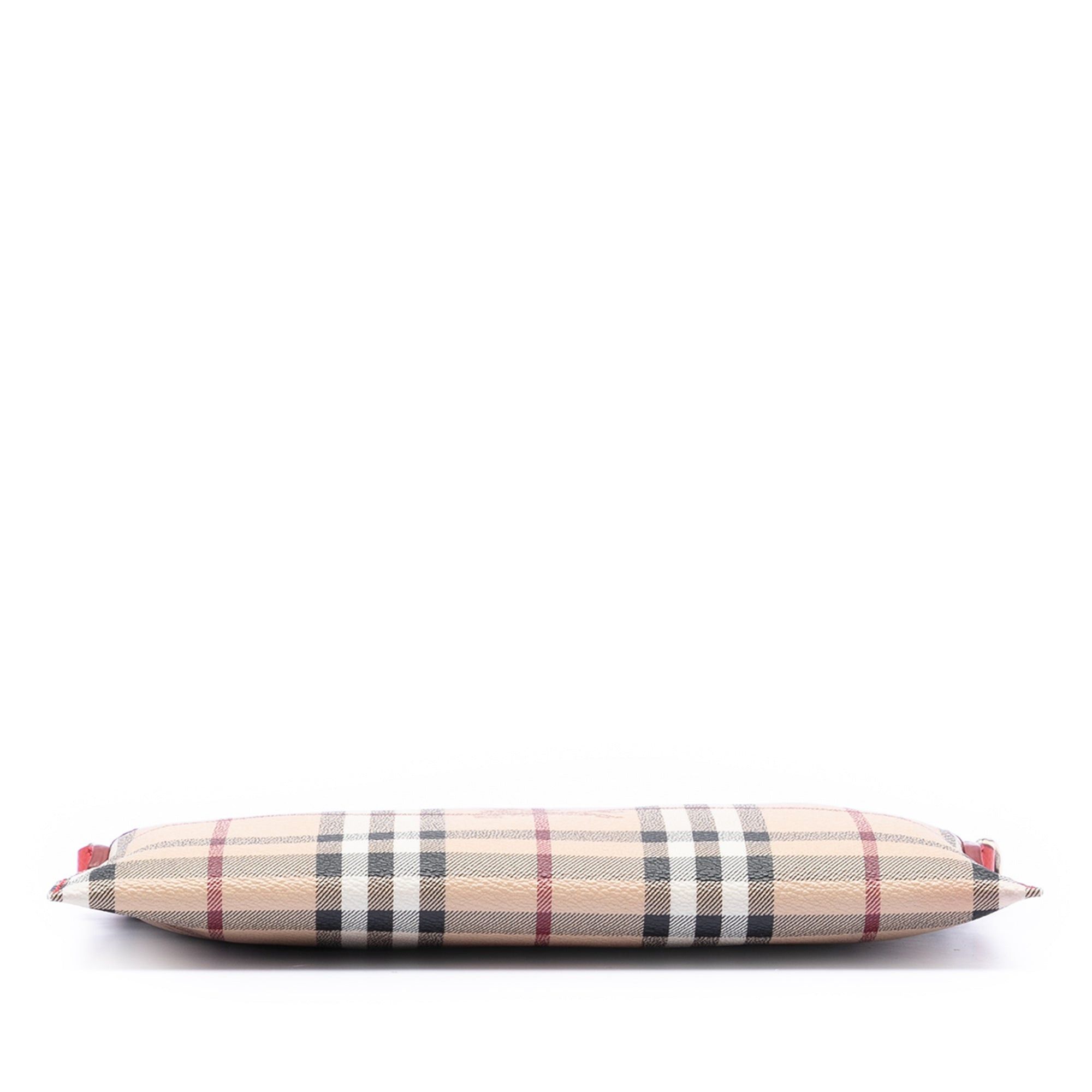 Burberry Haymarket Check Coated Canvas Peyton Crossbody Size ONE SIZE - 3 Thumbnail