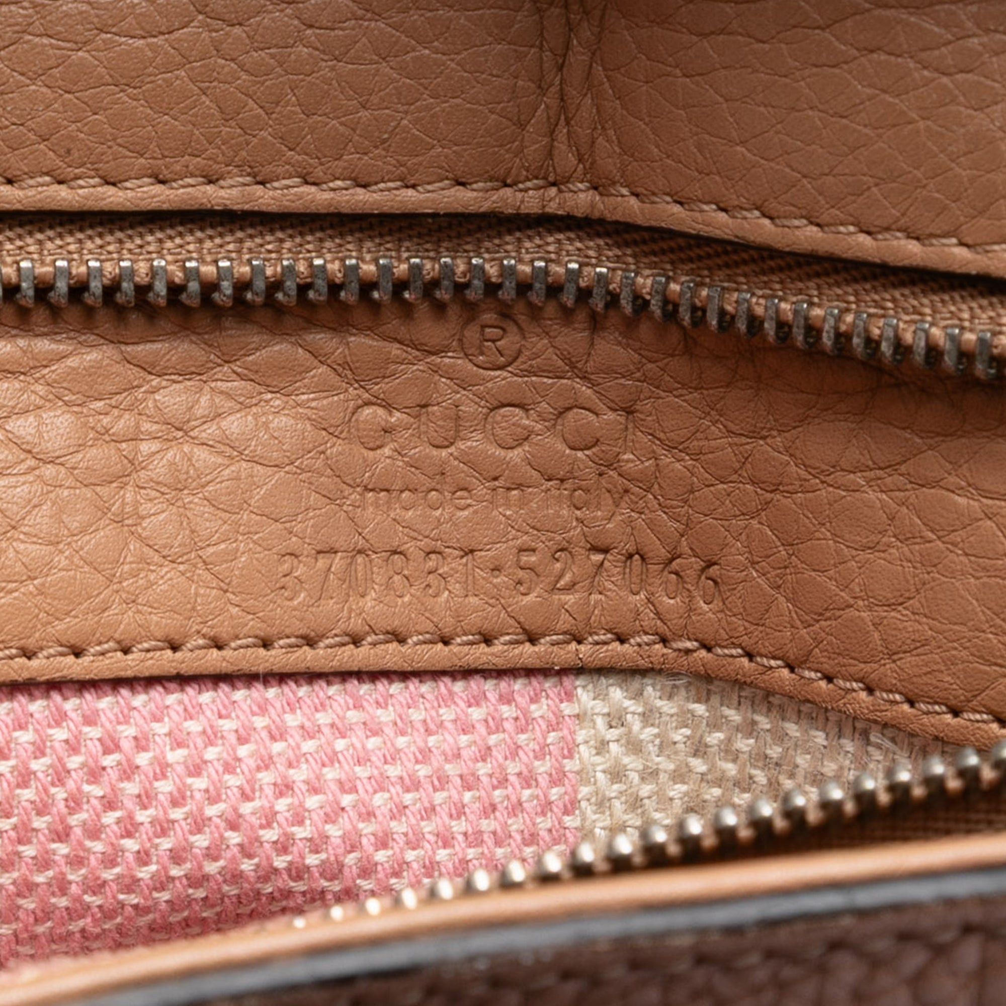 Gucci Small Leather Bamboo Daily Satchel Size ONE SIZE - 5 Thumbnail