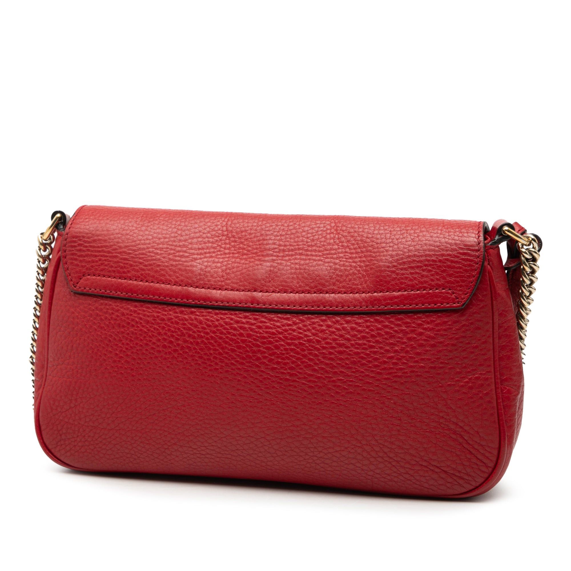Gucci Medium Leather Soho Chain Flap Crossbody Size ONE SIZE - 2 Thumbnail
