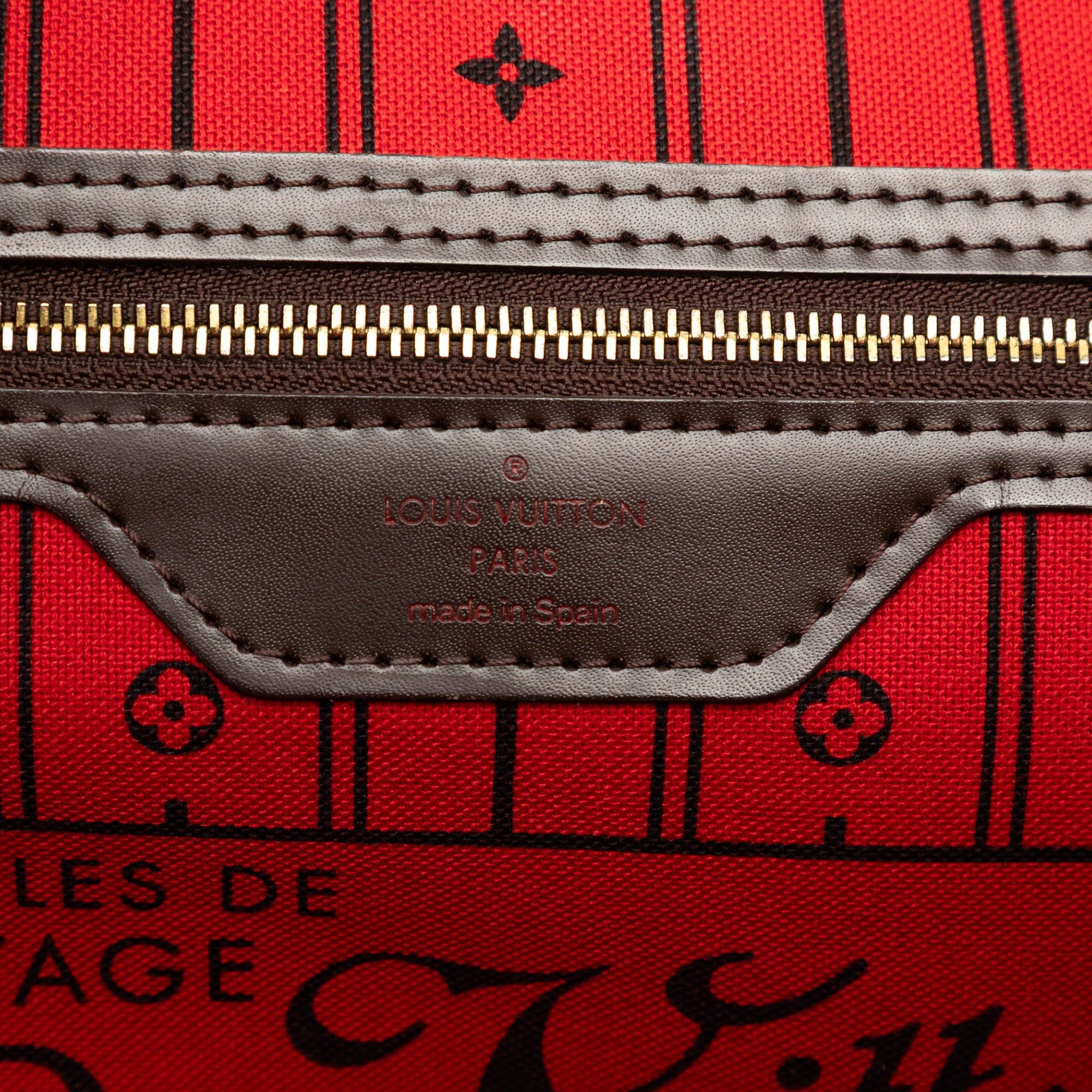 Louis Vuitton Damier Ebene Neverfull MM Size ONE SIZE - 5 Thumbnail