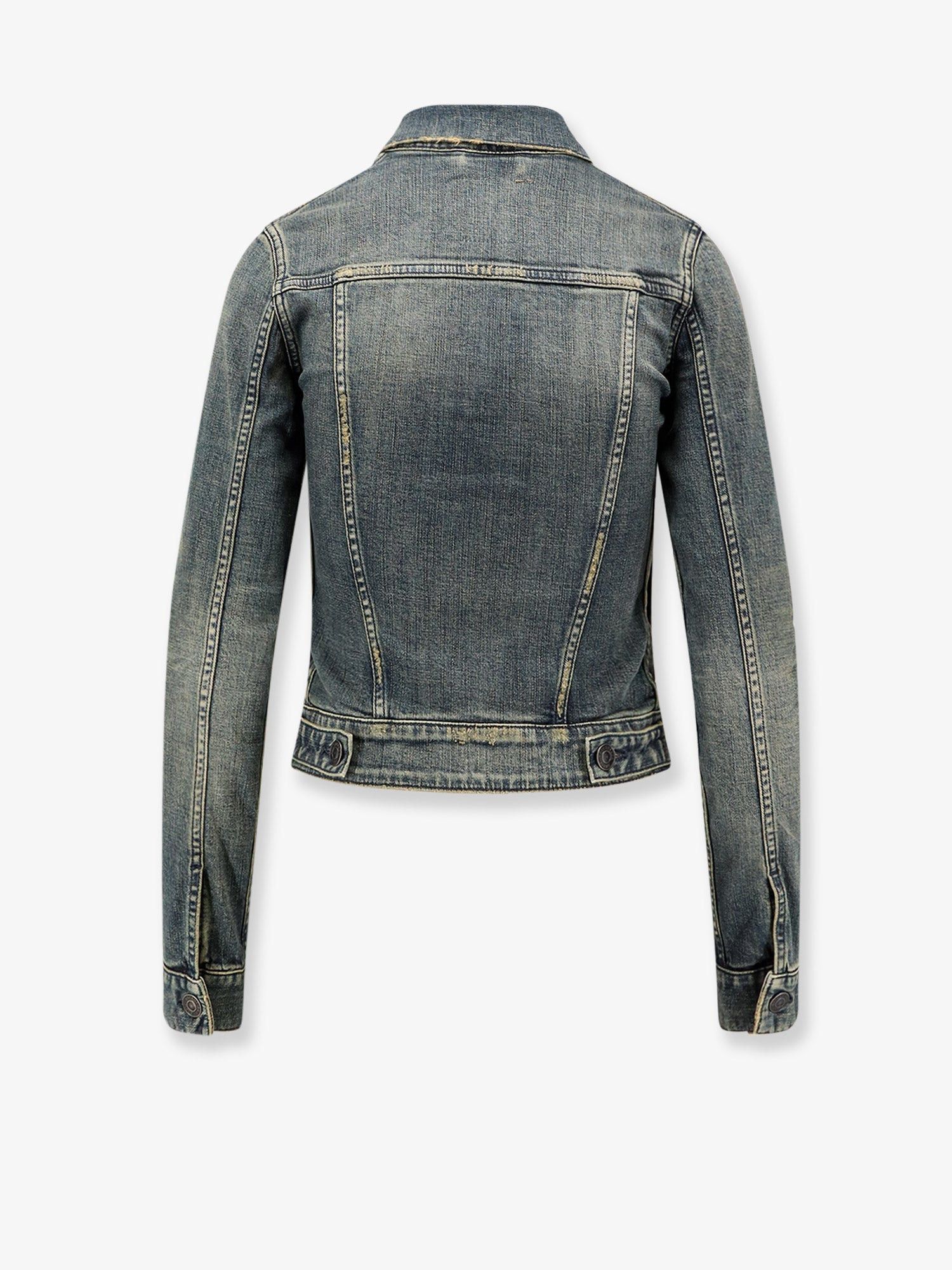 Balenciaga Denim Jacket S - USA Tariffs Included Size S / US 4 / IT 40 - 4 Thumbnail