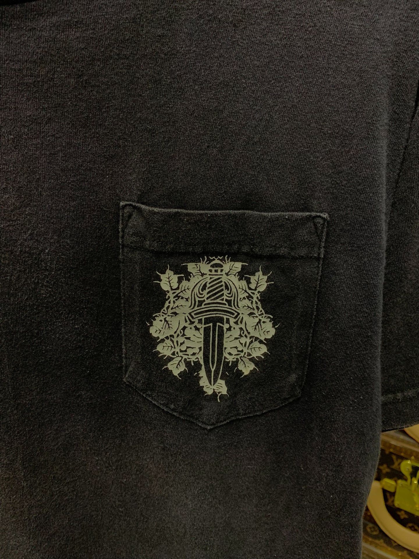 Chrome Hearts Chrome Hearts Dagger Vine Pocket T-Shirt Size M Size US M / EU 48-50 / 2 - 3 Thumbnail