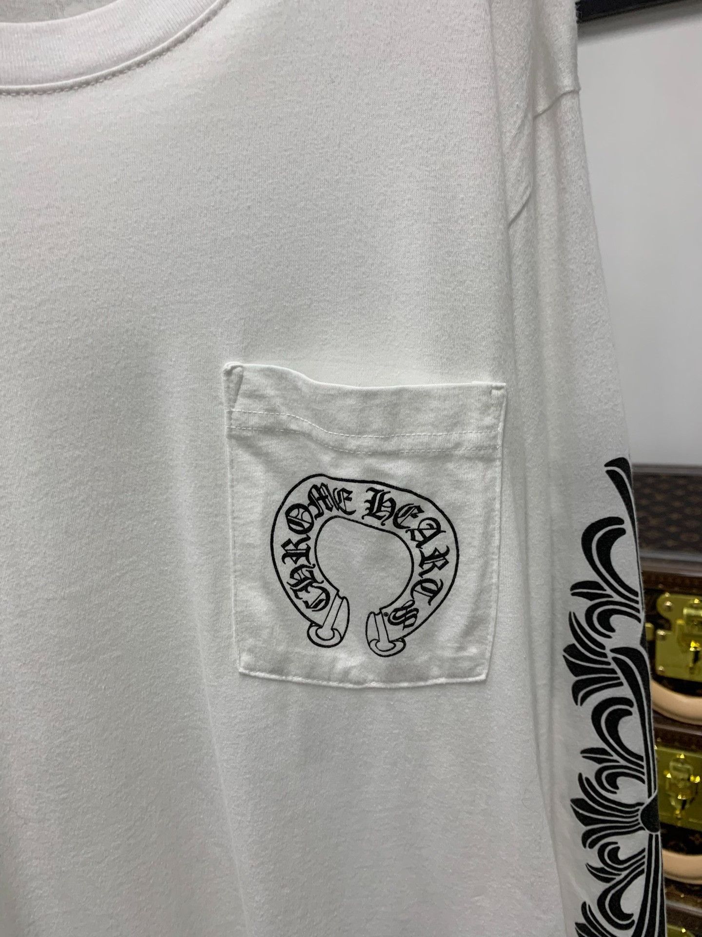 Chrome Hearts Chrome Hearts Horseshoe Print Long Sleeve T-Shirt M Size US M / EU 48-50 / 2 - 3 Thumbnail