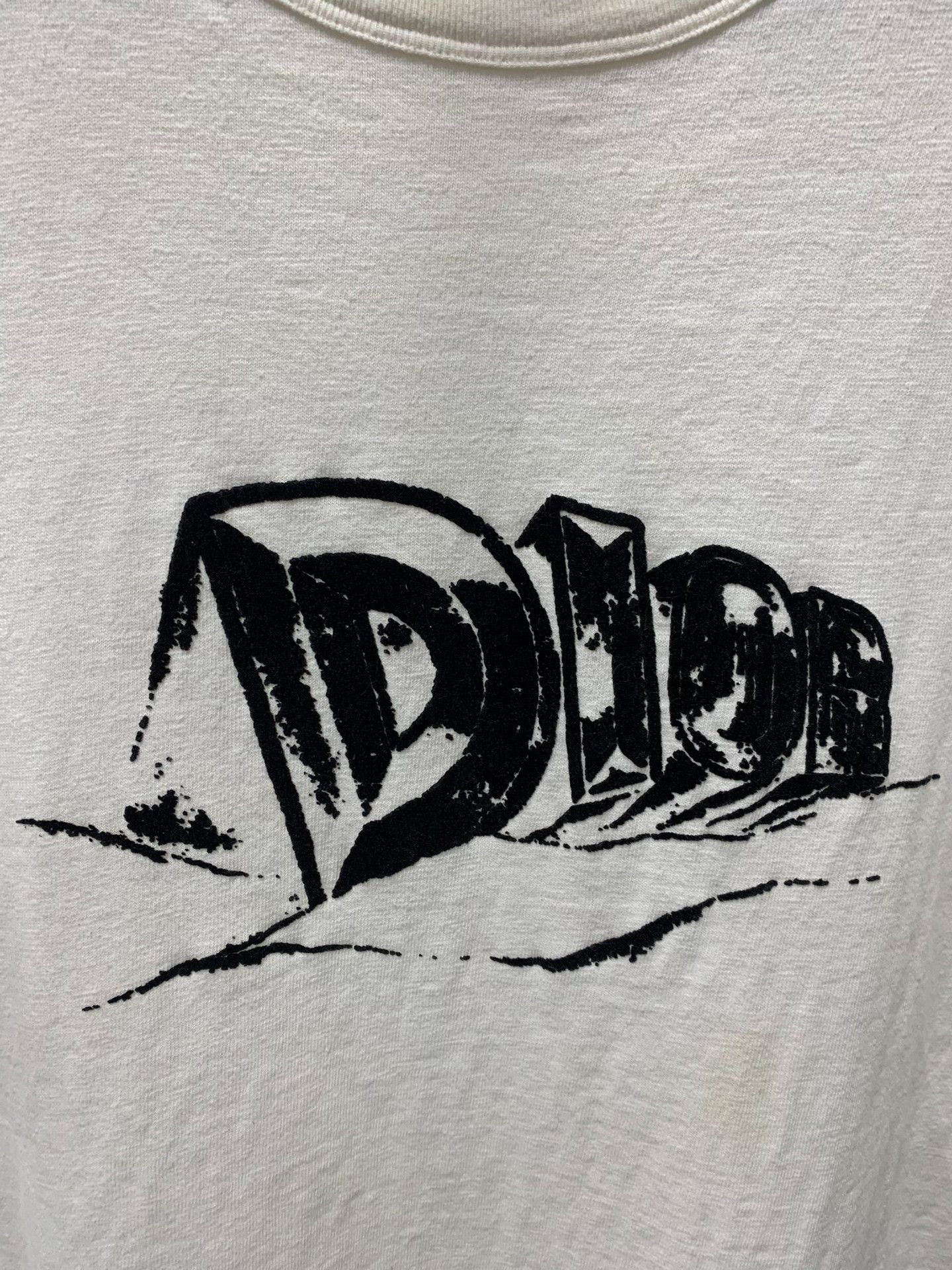Dior Dior Flocked Logo T-Shirt XXL Size US XXL / EU 58 / 5 - 3 Thumbnail