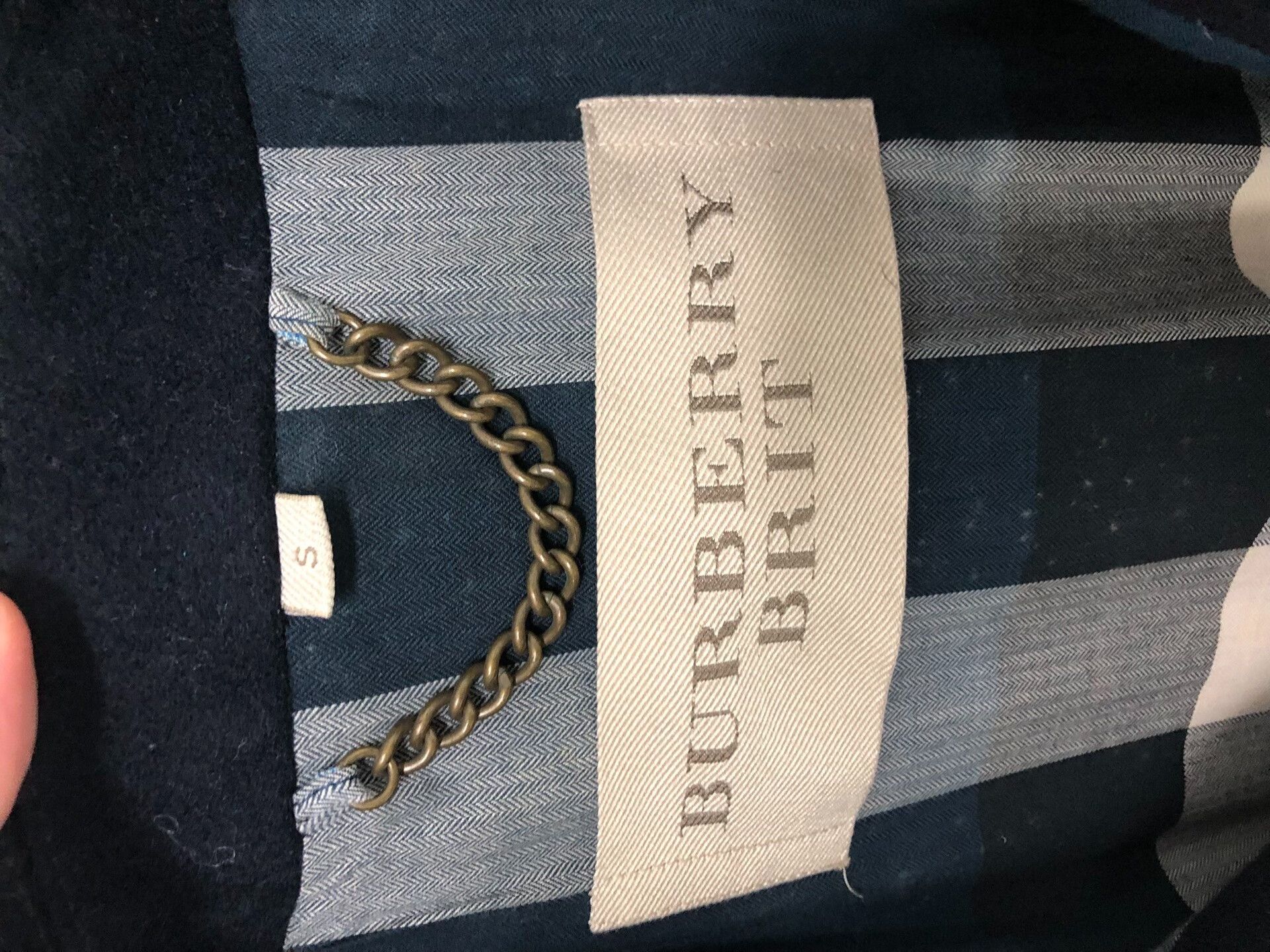 Burberry Burberry Navy Double Breasted Pea Coat US S Size US S / EU 44-46 / 1 - 8 Thumbnail