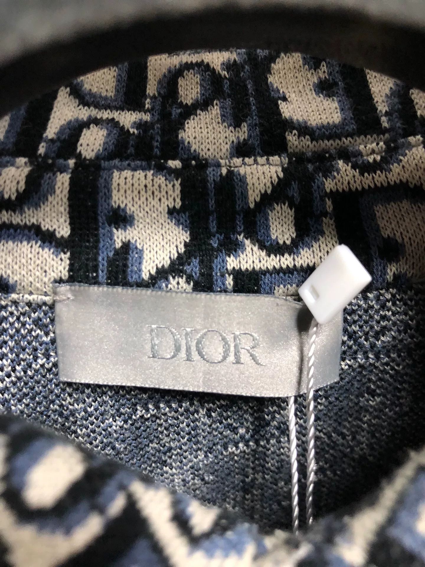 Dior Dior Oblique Jacquard Long Sleeve Shirt XS Size US XS / EU 42 / 0 - 3 Thumbnail