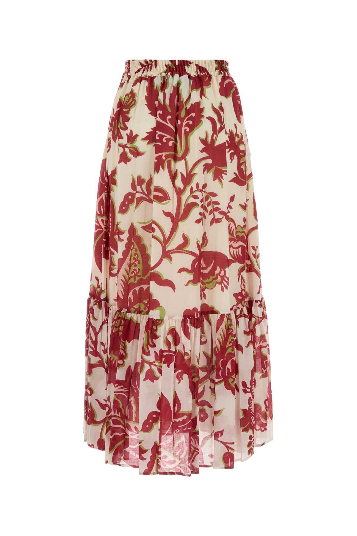 Etro Printed Cotton Skirt Size 26" / US 2 / IT 38 - 2 Thumbnail
