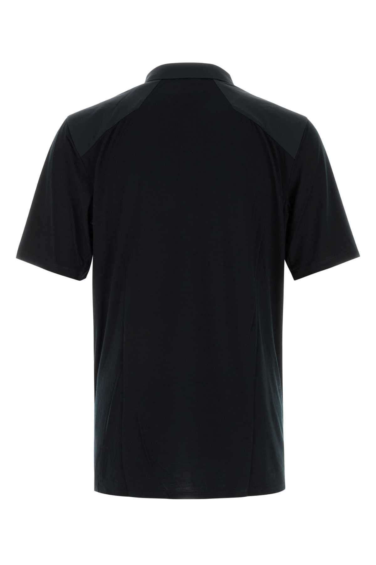 Veilance Black Wool Blend Frame Polo Shirt Size US S / EU 44-46 / 1 - 2 Thumbnail