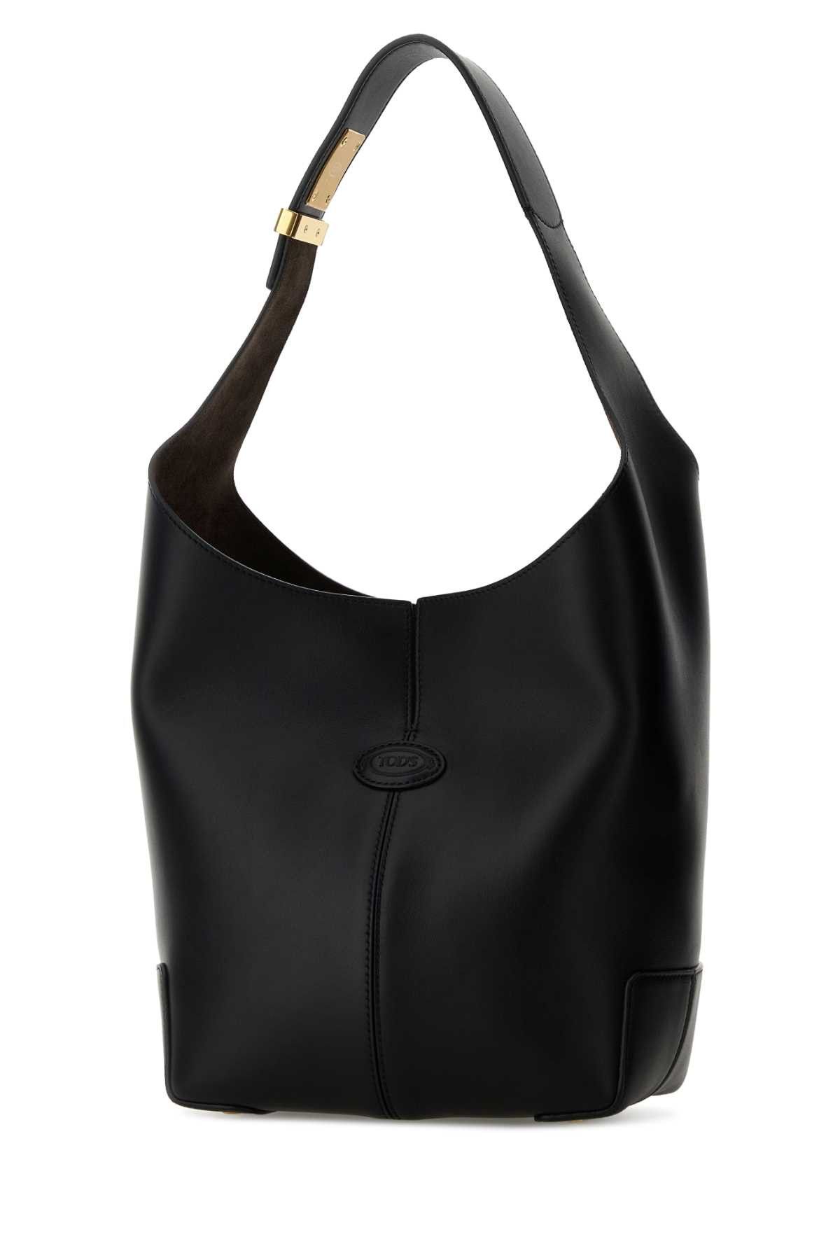 Tod's Black Leather Bucket Bag Size ONE SIZE - 2 Thumbnail