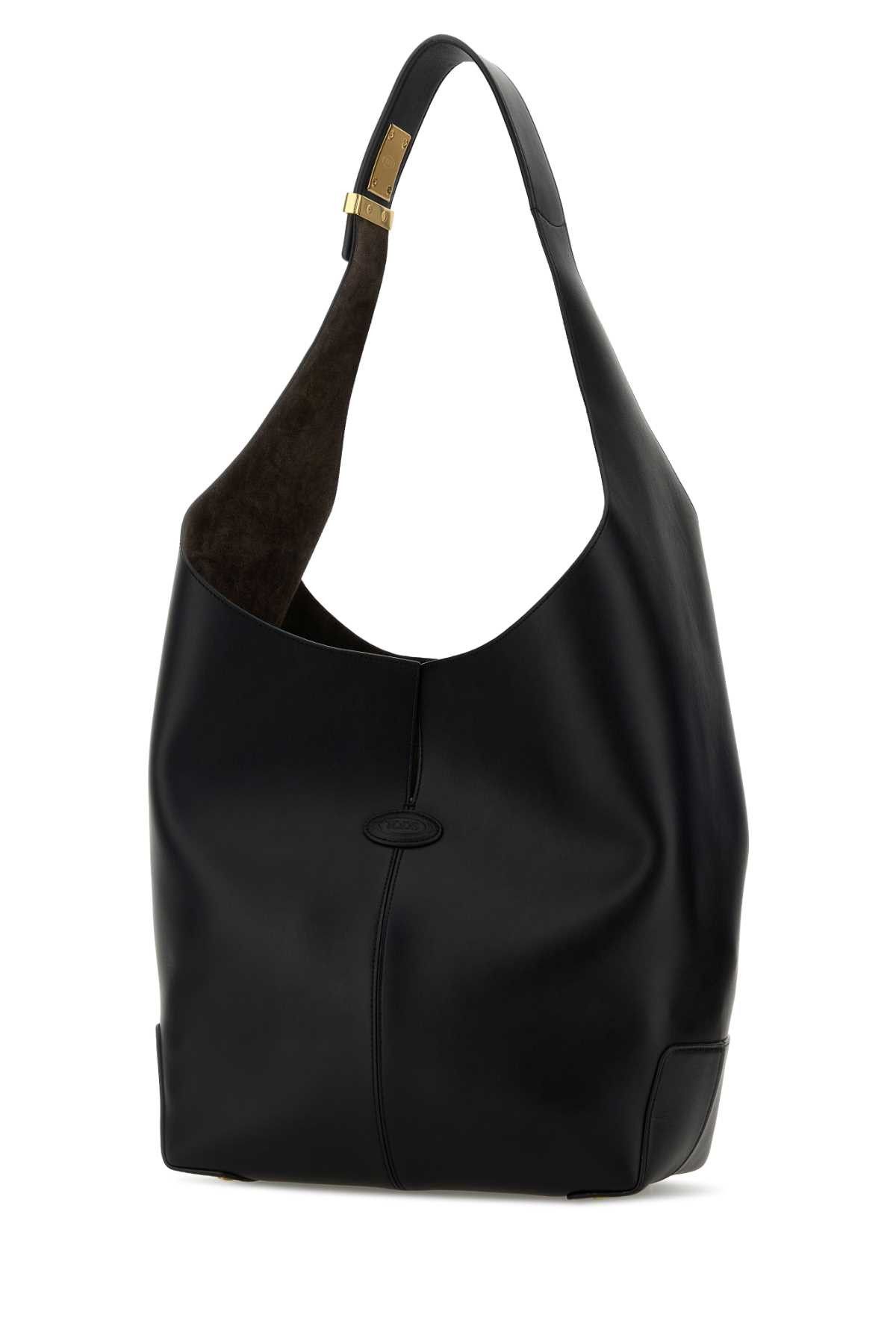 Tod's Black Leather Tod S Di Bag Folio Bucket Bag Size ONE SIZE - 2 Thumbnail