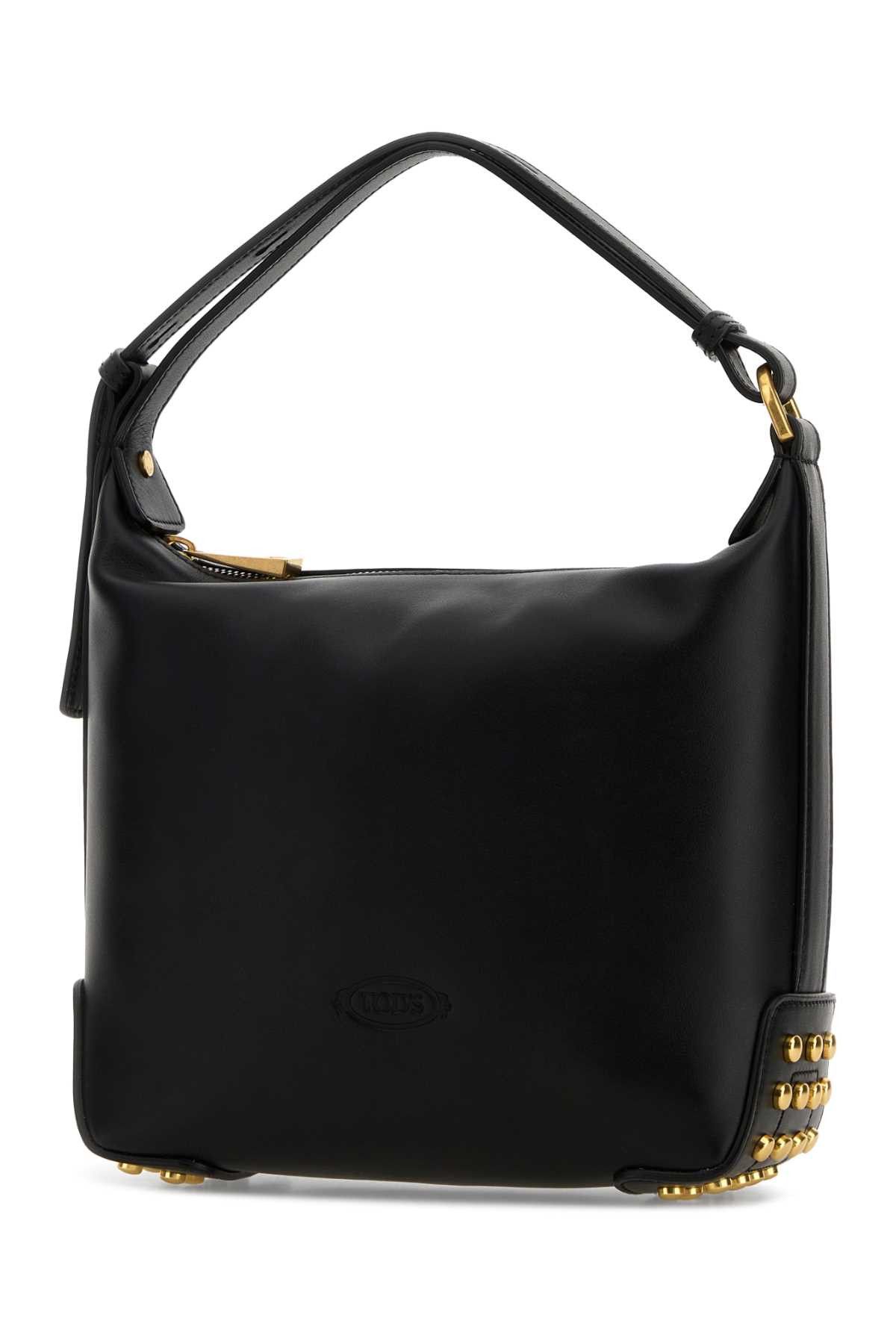 Tod's Black Leather Shoulder Bag Size ONE SIZE - 2 Thumbnail