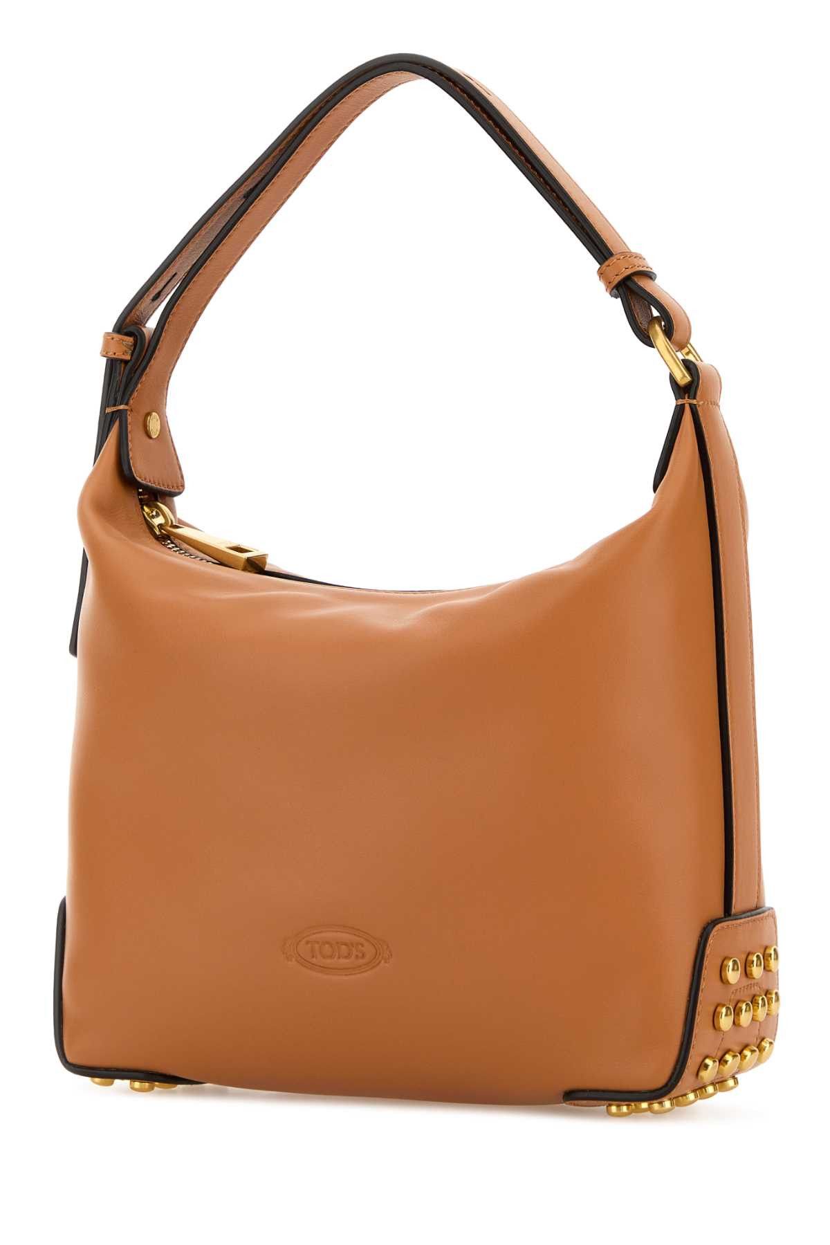 Tod's Orange Leather Shoulder Bag Size ONE SIZE - 2 Thumbnail