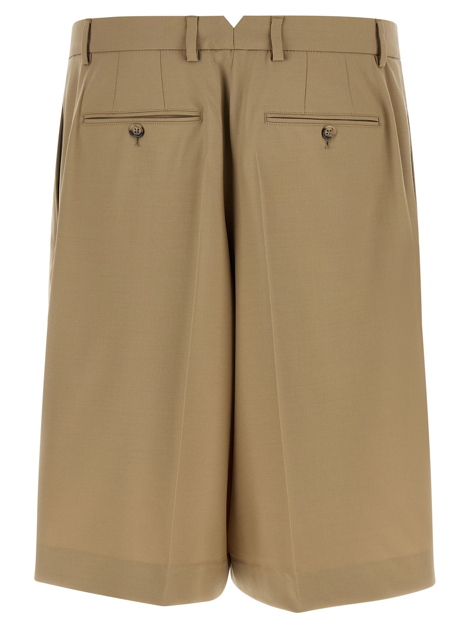 AMI Fresh Wool Bermuda Shorts Size US 36 / EU 52 - 2 Thumbnail