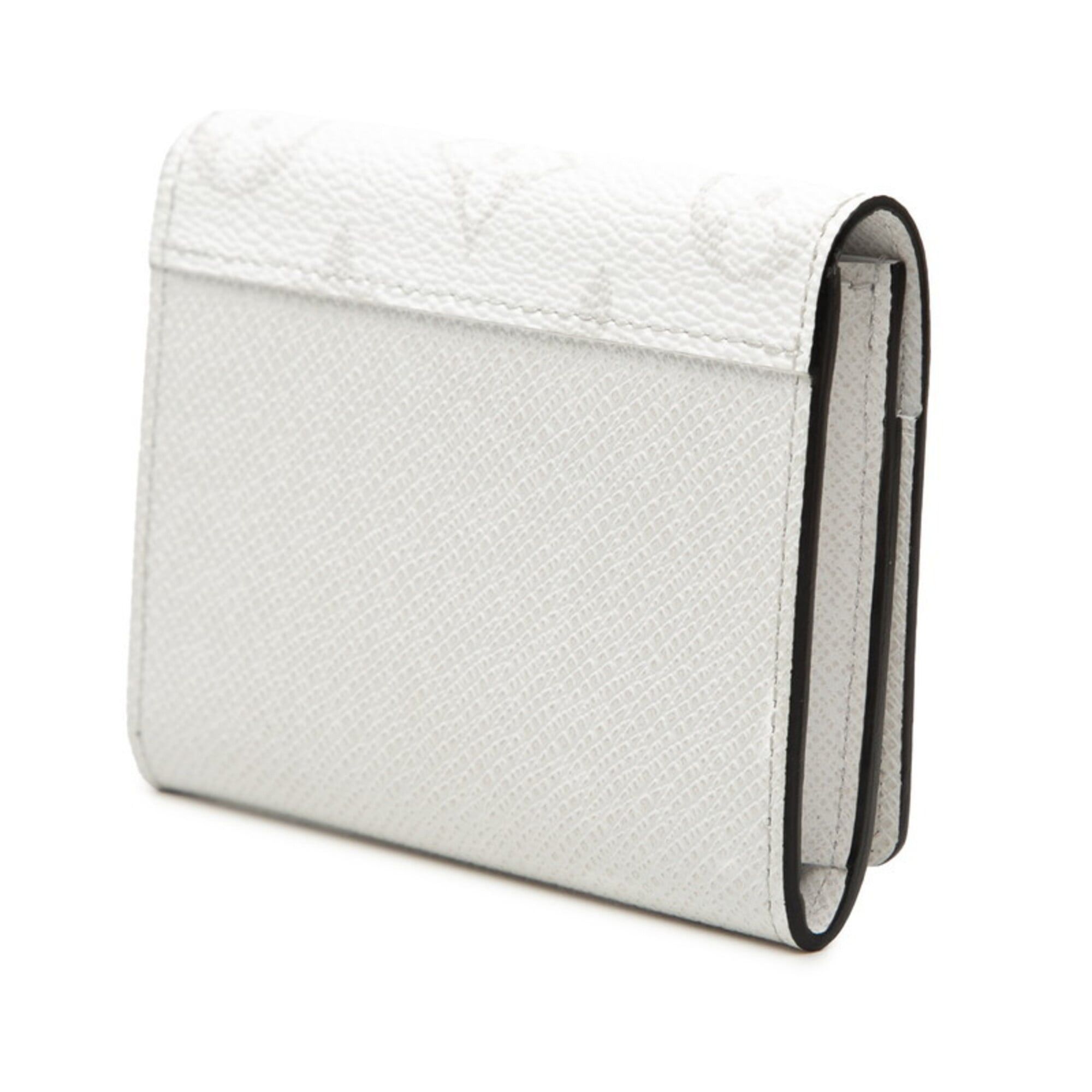 Louis Vuitton Louis Vuitton Taigarama Enveloppe Carte de Visite Business Card Holder/Card Case M14130 White Leather Women's LOUIS VUITTON Size ONE SIZE - 2 Thumbnail