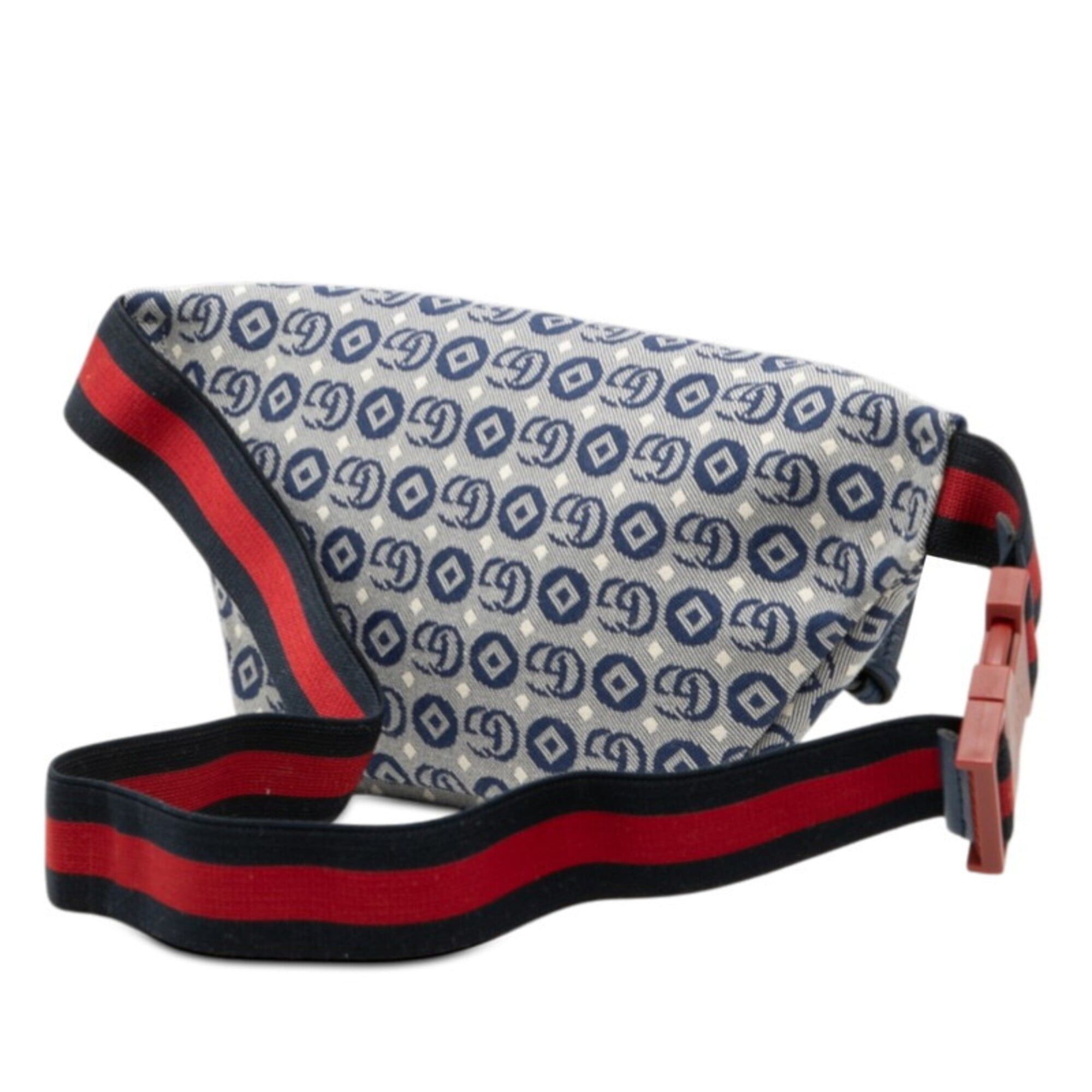 Gucci Gucci Children's GG Logo Body Bag Kids 502095 U4GAN FABBD Navy Multicolor Canvas Women's GUCCI Size ONE SIZE - 2 Thumbnail
