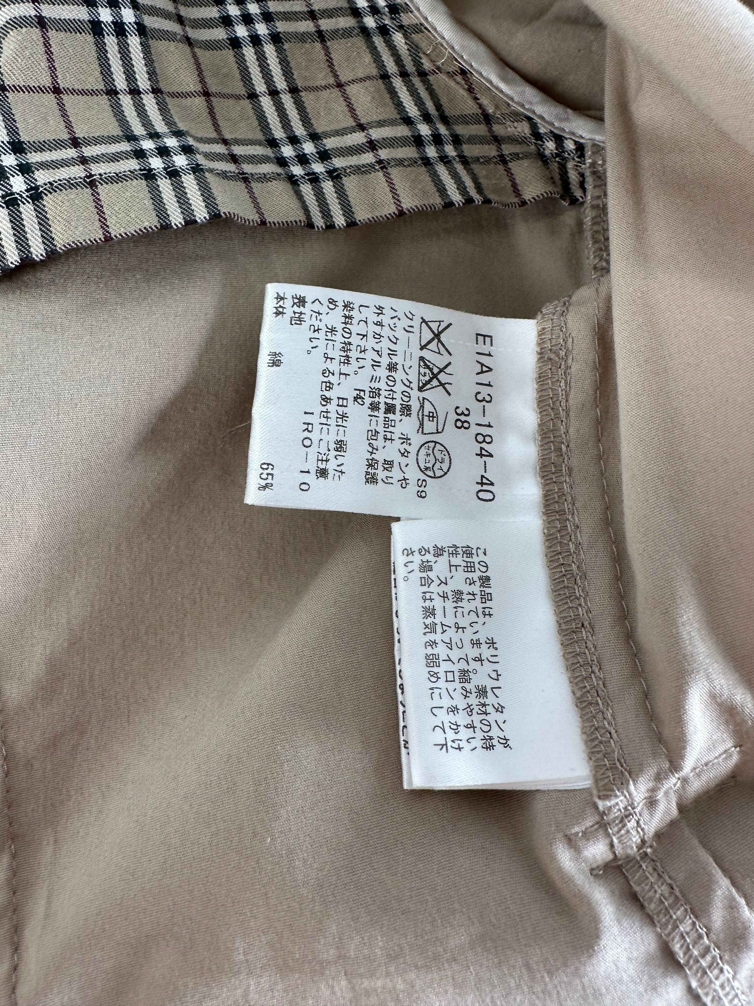 Burberry Vintage Trenchcoat Beige M Size S / US 4 / IT 40 - 11 Thumbnail
