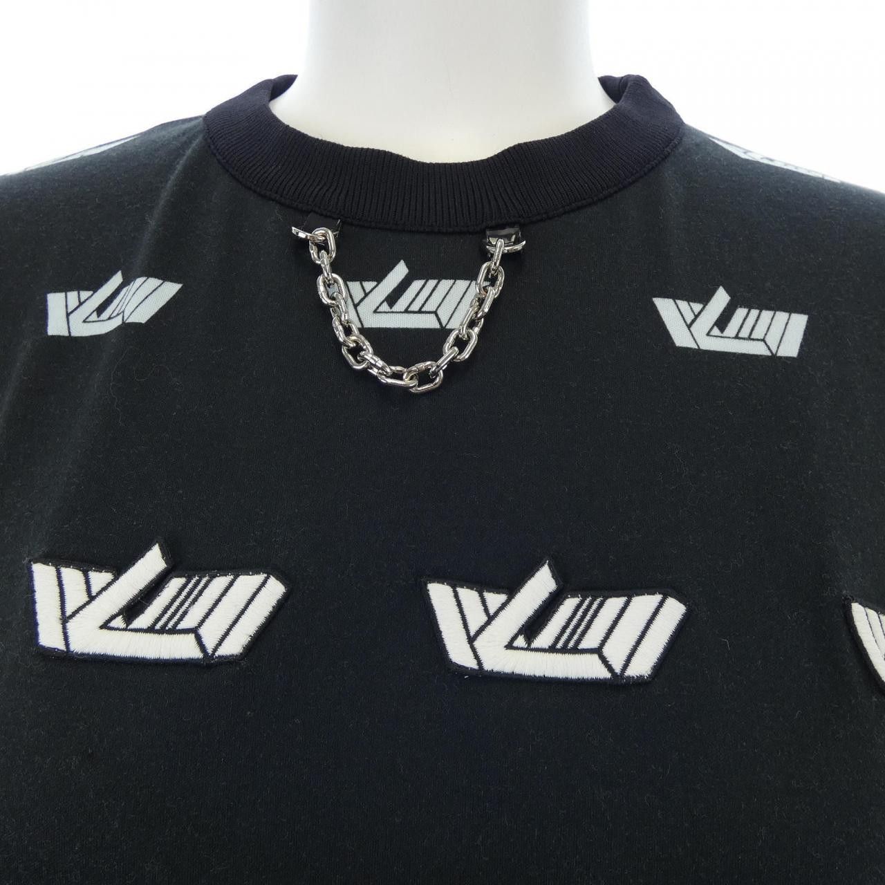 Louis Vuitton Louis Vuitton Louis Vuitton LV VITESSE Cotton T Shirt Textile T-Shirts FMTS01HG5 DUTY FREE for USA Size ONE SIZE - 6 Thumbnail