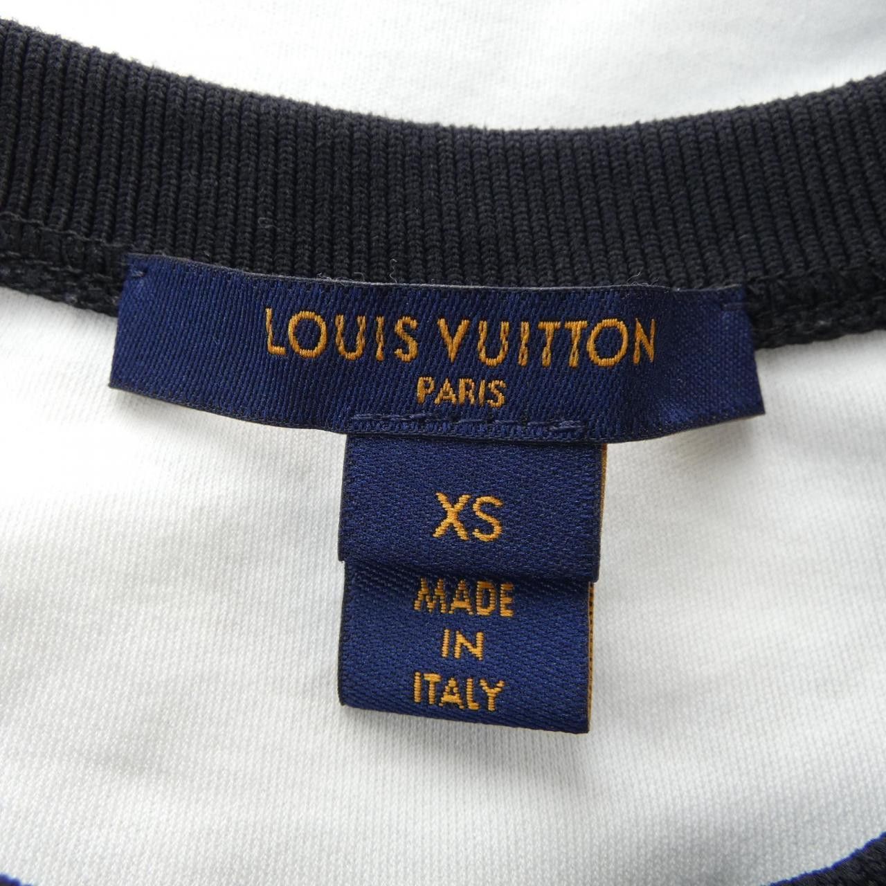Louis Vuitton Louis Vuitton Louis Vuitton LV VITESSE Cotton T Shirt Textile T-Shirts FMTS01HG5 DUTY FREE for USA Size ONE SIZE - 5 Thumbnail
