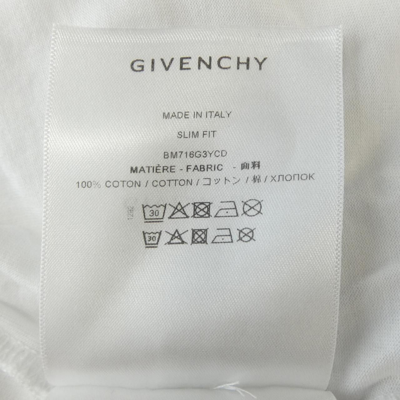 Givenchy Givenchy Givenchy Cotton T Shirt Textile T-Shirts BM716G3YCD DUTY FREE for USA Size ONE SIZE - 3 Thumbnail
