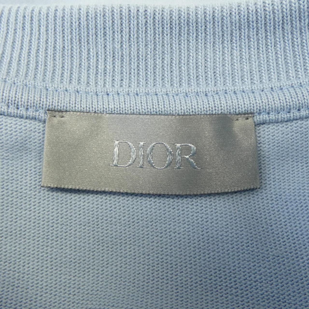 Dior Dior Dior CD ICON Cotton T Shirt Textile T-Shirts 943J605A0554 DUTY FREE for USA Size ONE SIZE - 4 Thumbnail