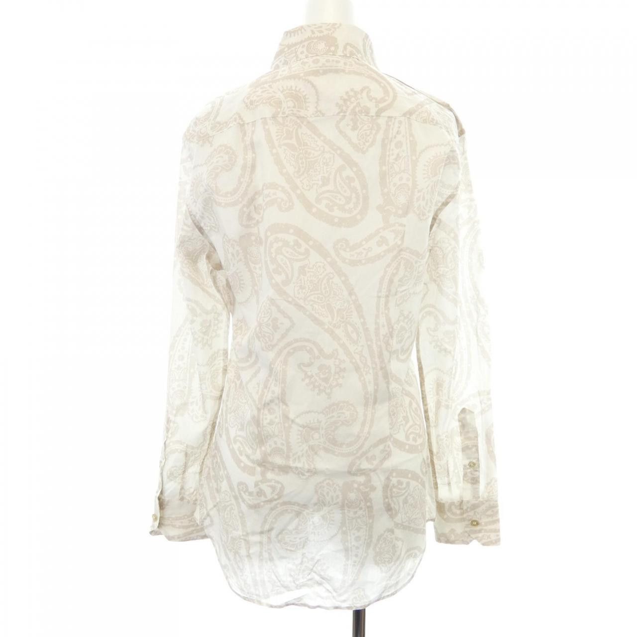 Etro Etro ETRO Cotton Shirt Textile Dress Shirt 231-11451-4731 DUTY FREE for USA Size ONE SIZE - 2 Thumbnail