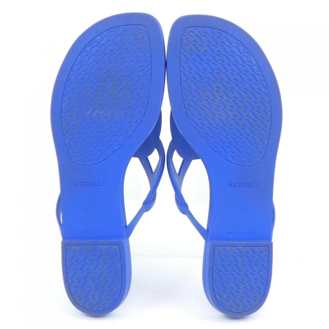 Hermes Hermes Hermes Egerie Rubber Sandals Plastic / Synthetic Shoes DUTY FREE for USA Size ONE SIZE - 4 Thumbnail