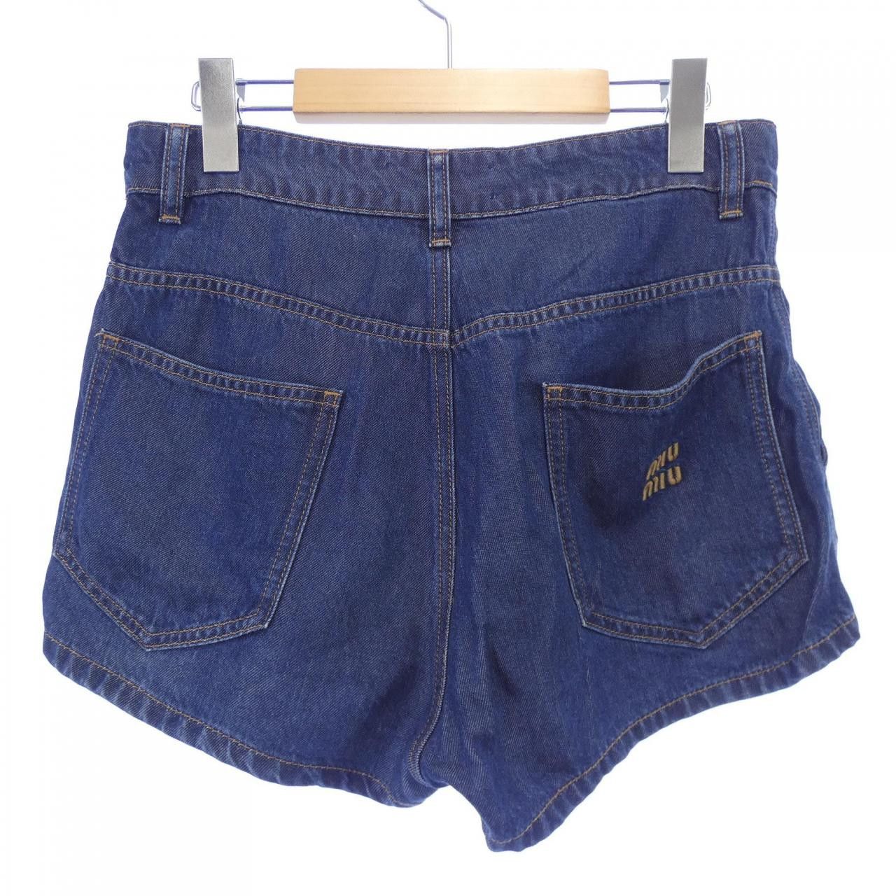 Miu Miu Miu Miu Miu Miu Shorts Textile Shorts GWP477 DUTY FREE for USA Size ONE SIZE - 2 Thumbnail