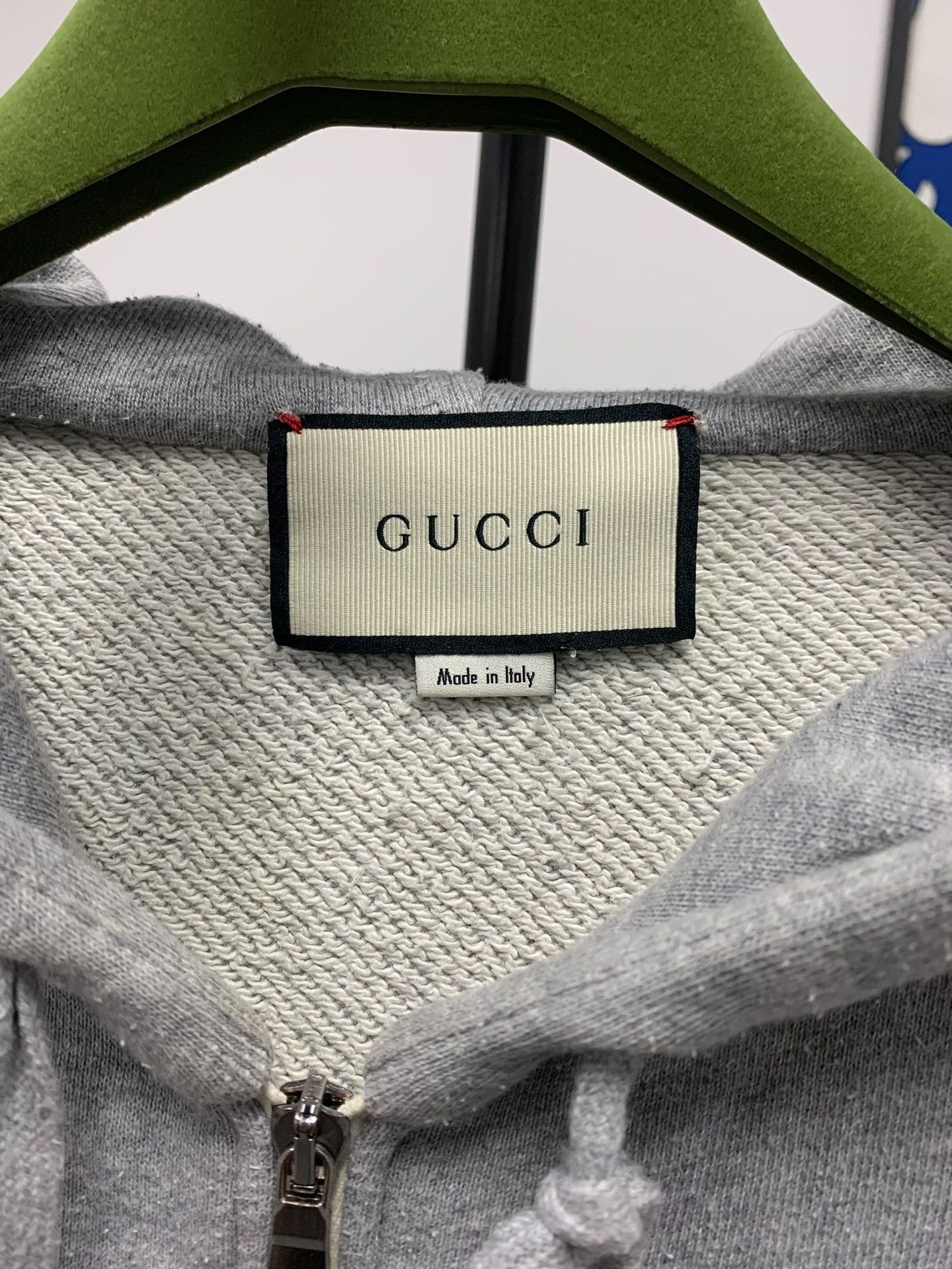 Gucci Gucci Logo Tape Zip Hoodie Size L Size US L / EU 52-54 / 3 - 3 Thumbnail