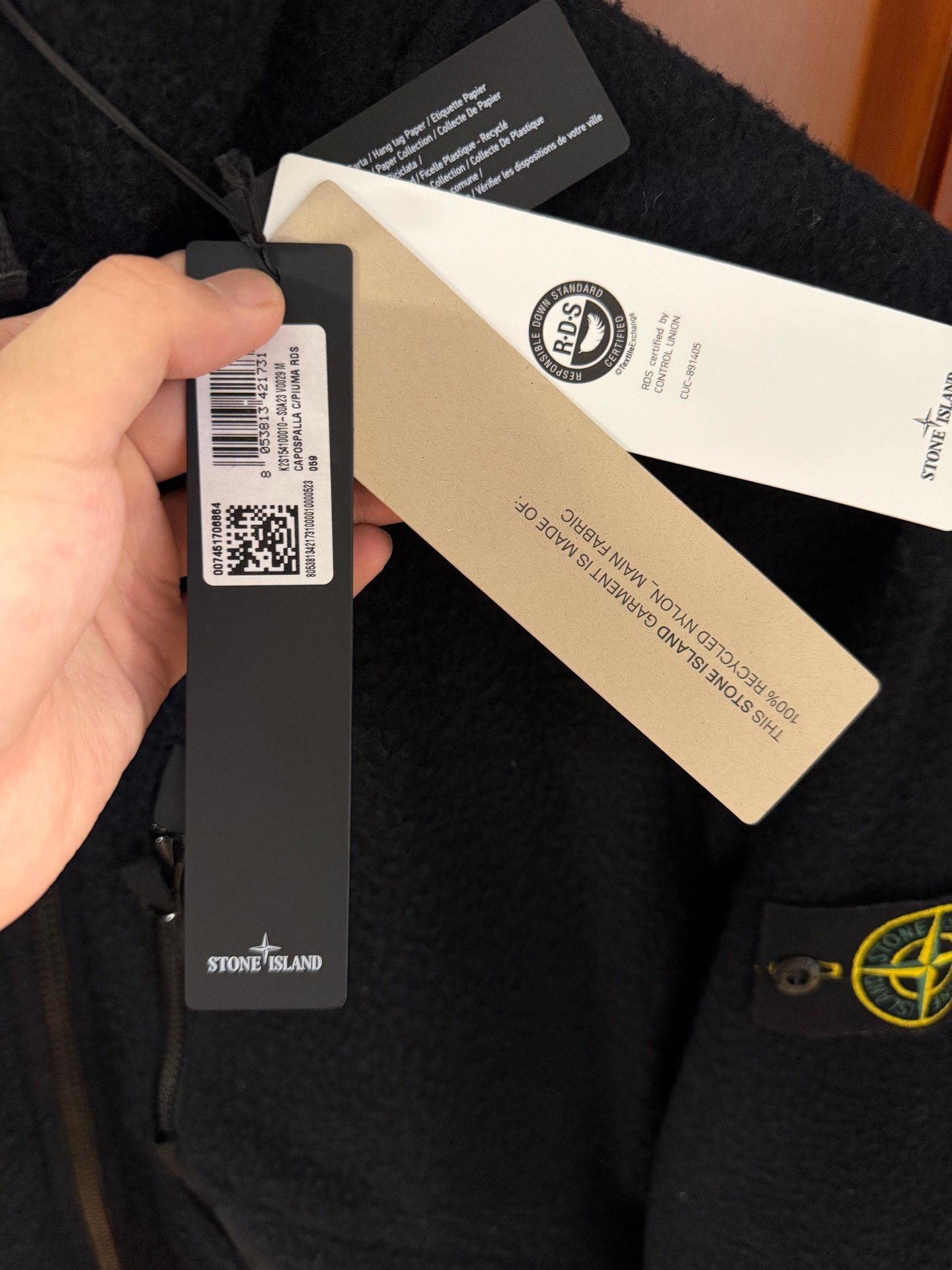 Stone Island Stone Island Fleece Black Light Jacket m Men Size US M / EU 48-50 / 2 - 3 Thumbnail