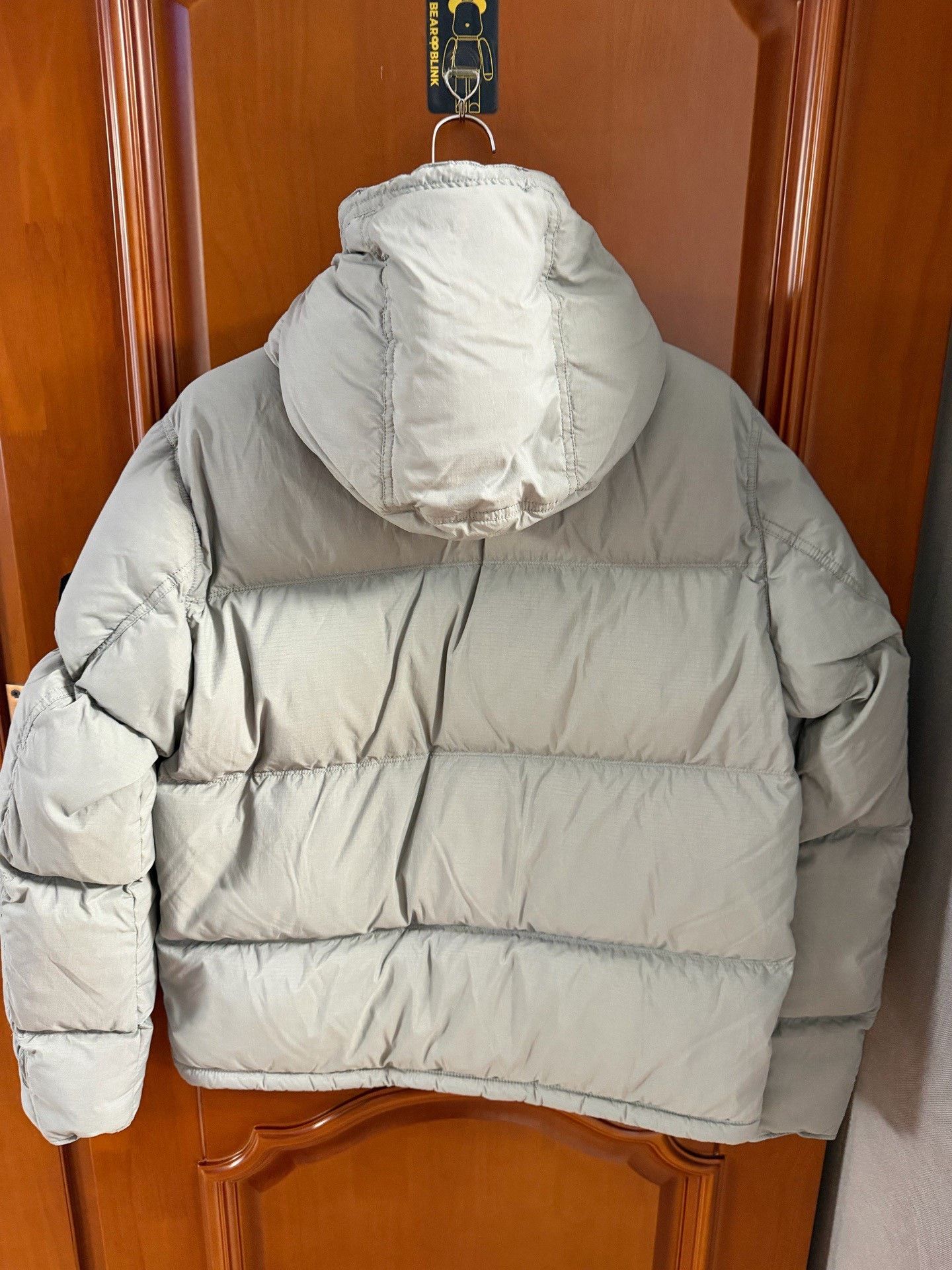 Stone Island Stone Island Nylon Down Gray Heavy Coat m Men Size US M / EU 48-50 / 2 - 2 Thumbnail