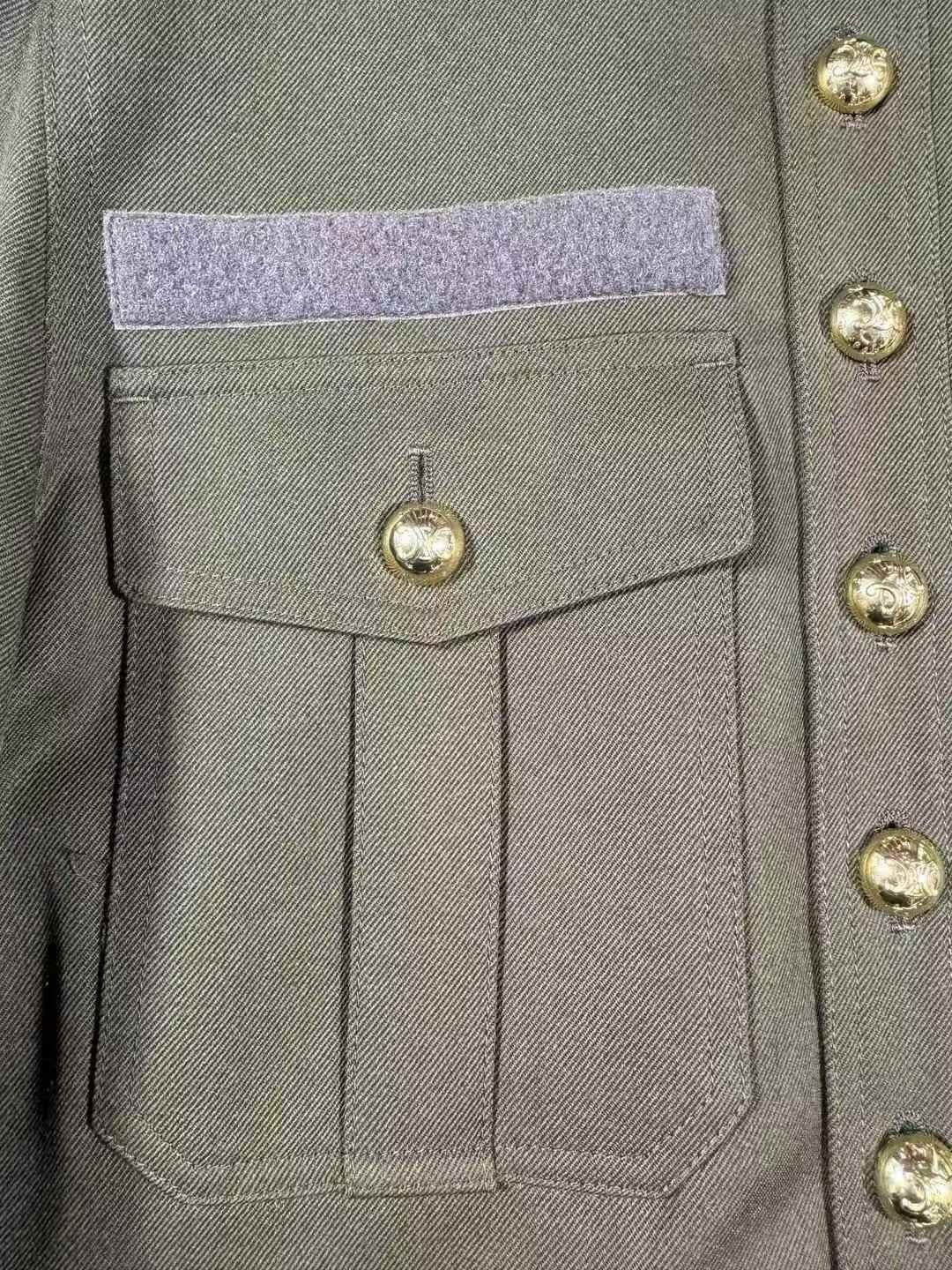 Celine Celine Green Jacket M Women Size M / US 6-8 / IT 42-44 - 4 Thumbnail