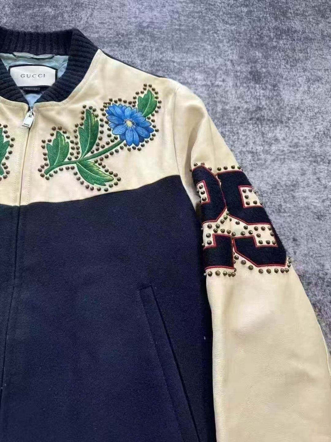 Gucci Gucci Wool Embroidered Light Jacket m Men Size US M / EU 48-50 / 2 - 4 Thumbnail