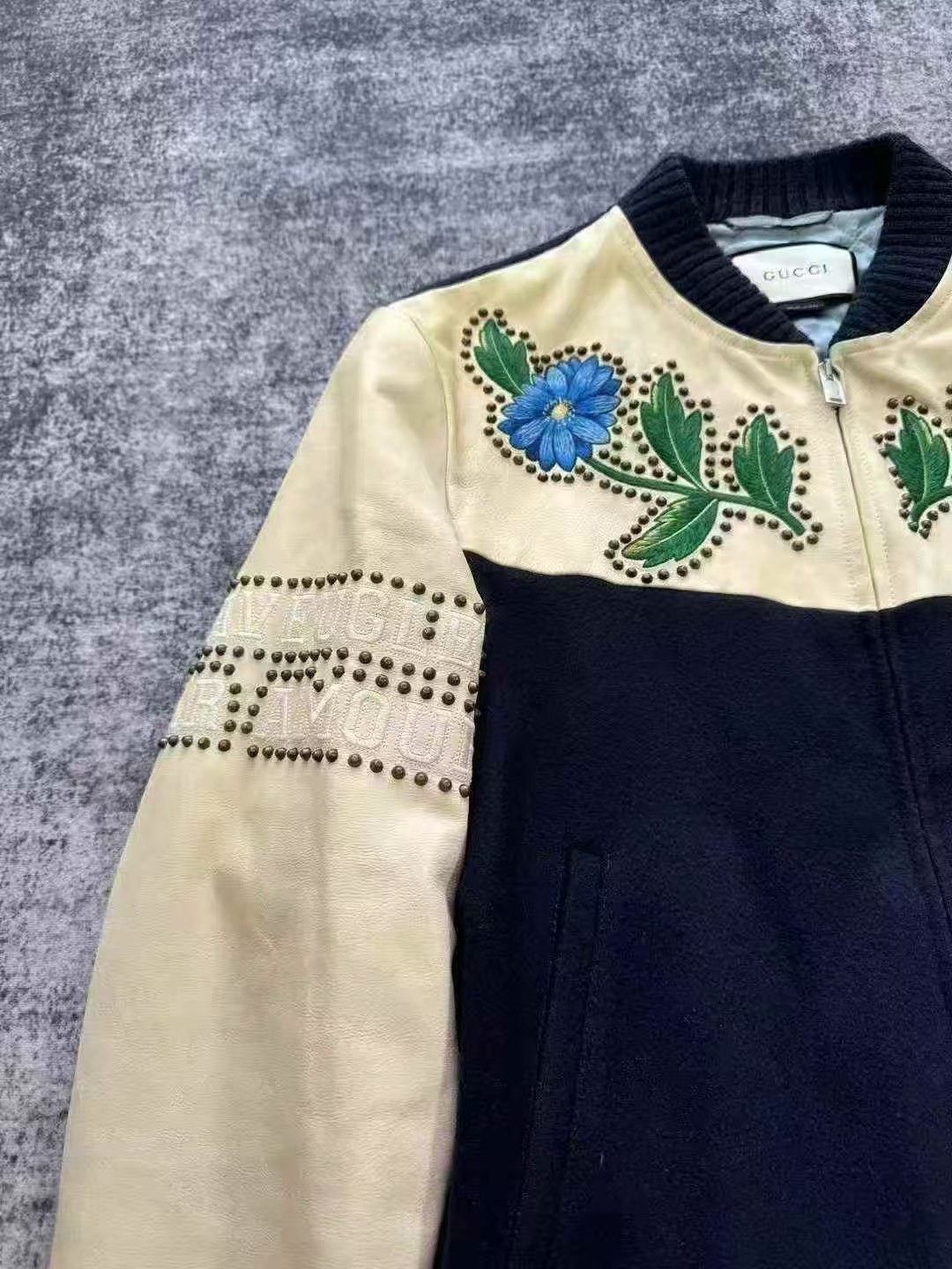 Gucci Gucci Wool Embroidered Light Jacket m Men Size US M / EU 48-50 / 2 - 3 Thumbnail