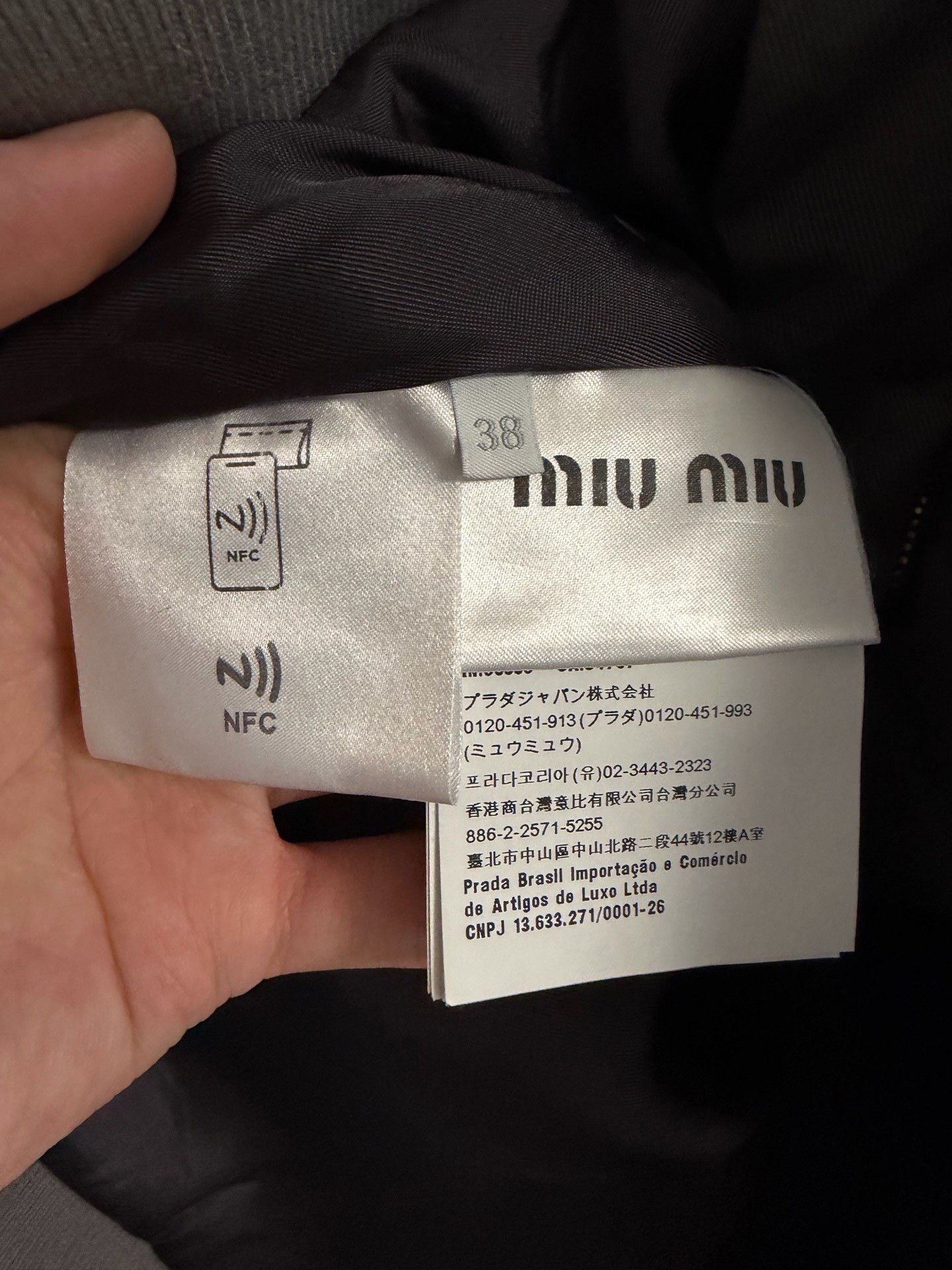 Miu Miu Miu Miu Retro Cotton Gray Down Jacket M Women Size M / US 6-8 / IT 42-44 - 5 Thumbnail