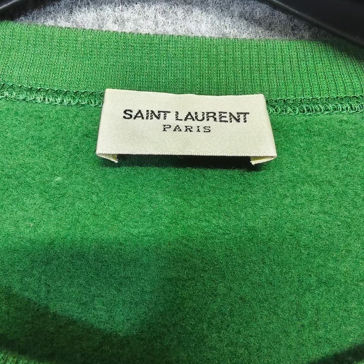 Saint Laurent Paris Saint Laurent Paris Printed Hoodie xl Men Size US XL / EU 56 / 4 - 4 Thumbnail