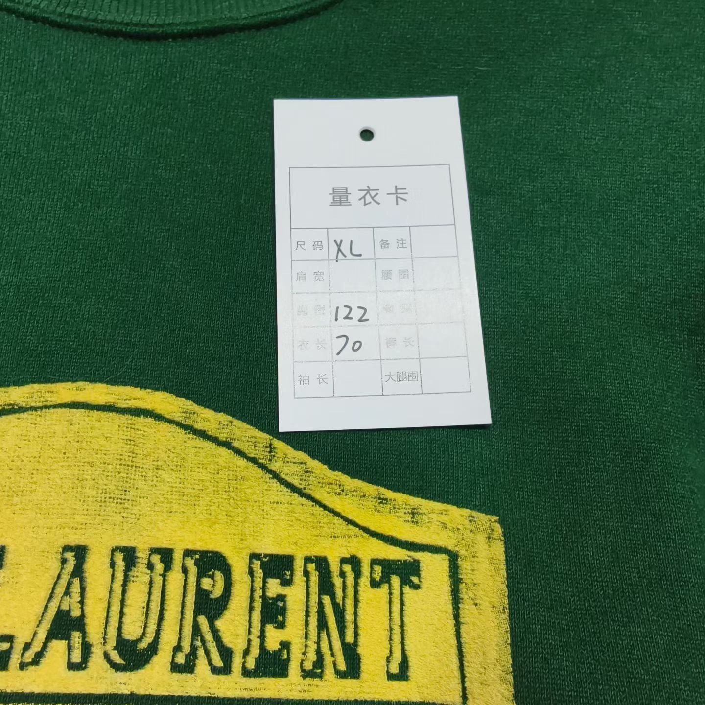 Saint Laurent Paris Saint Laurent Paris Printed Hoodie xl Men Size US XL / EU 56 / 4 - 6 Thumbnail
