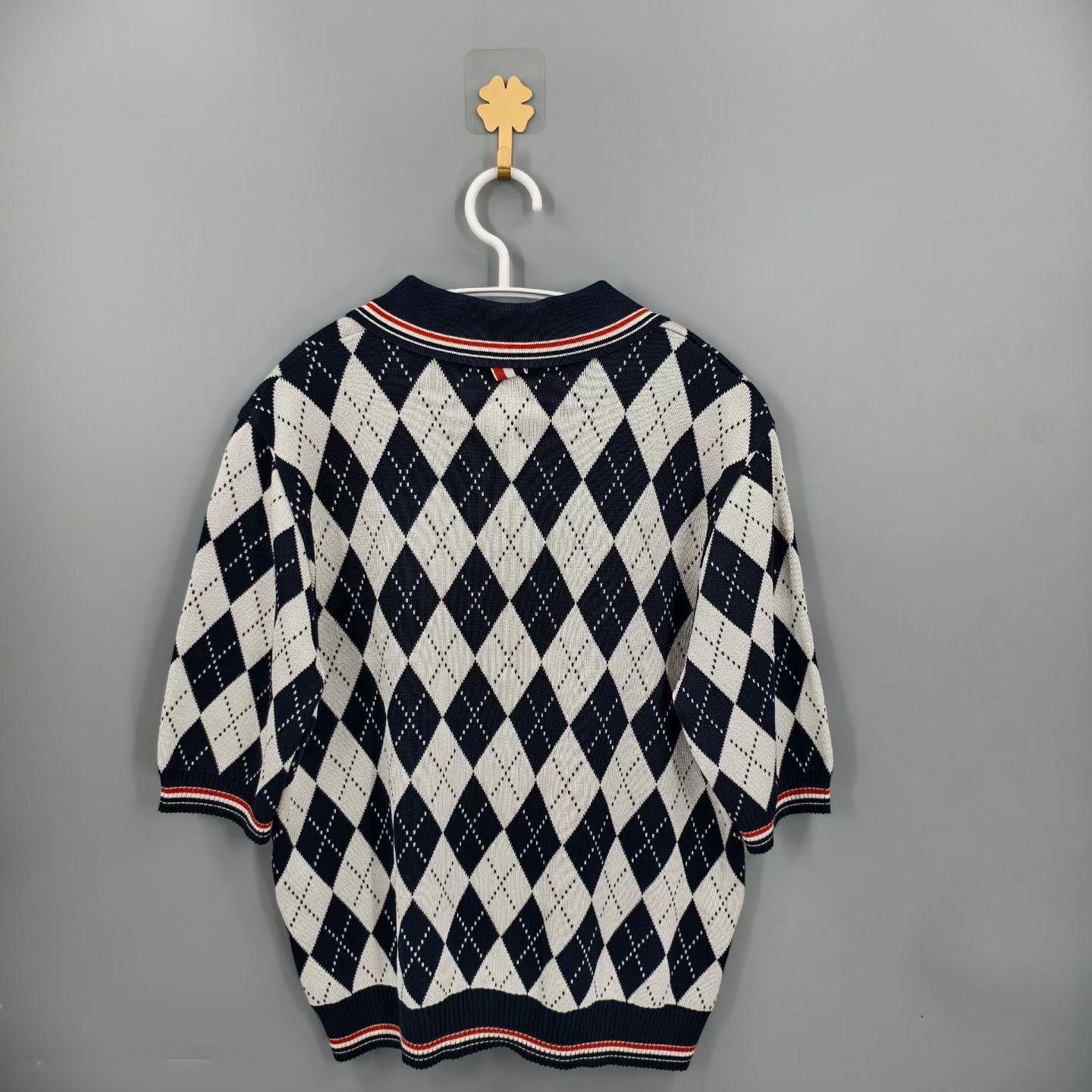 Thom Browne Thom Browne Plaid Brown Polo xs Men Size US XS / EU 42 / 0 - 2 Thumbnail