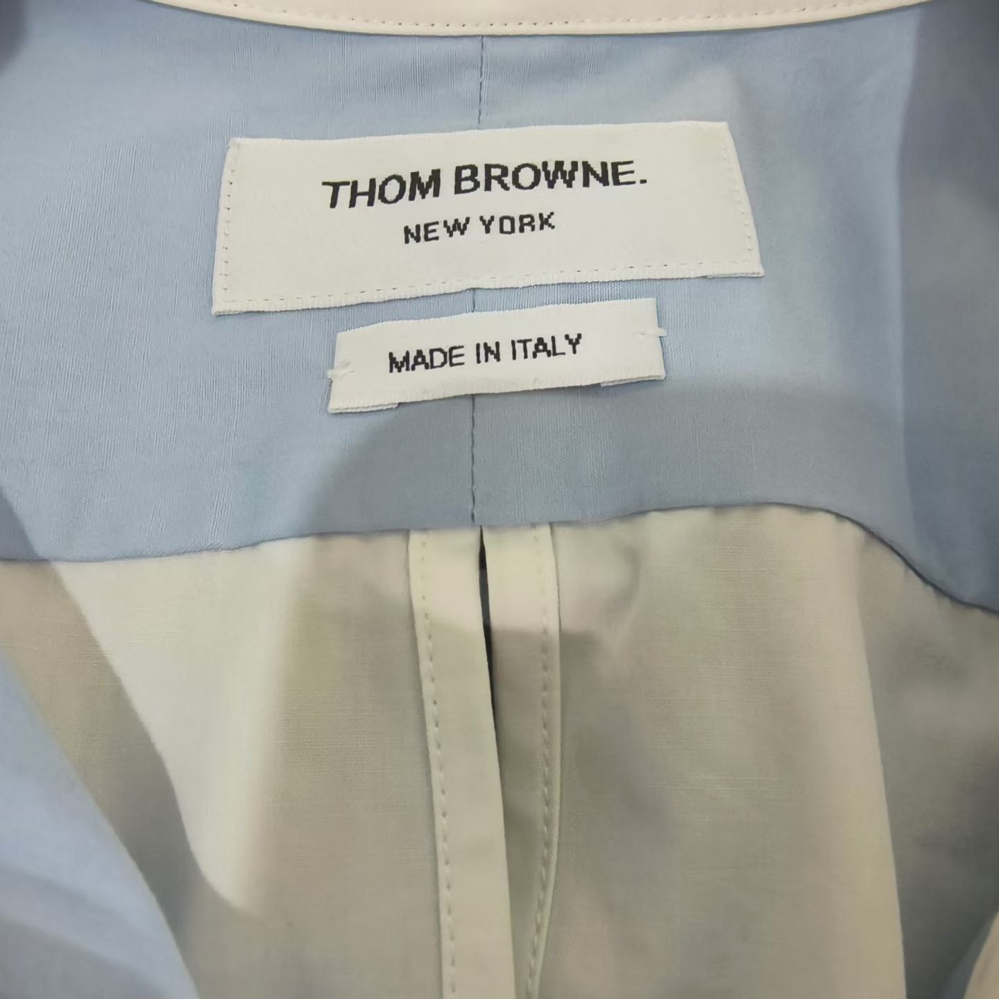 Thom Browne Thom Browne Blue Button Up XS Women Size XS / US 0-2 / IT 36-38 - 3 Thumbnail