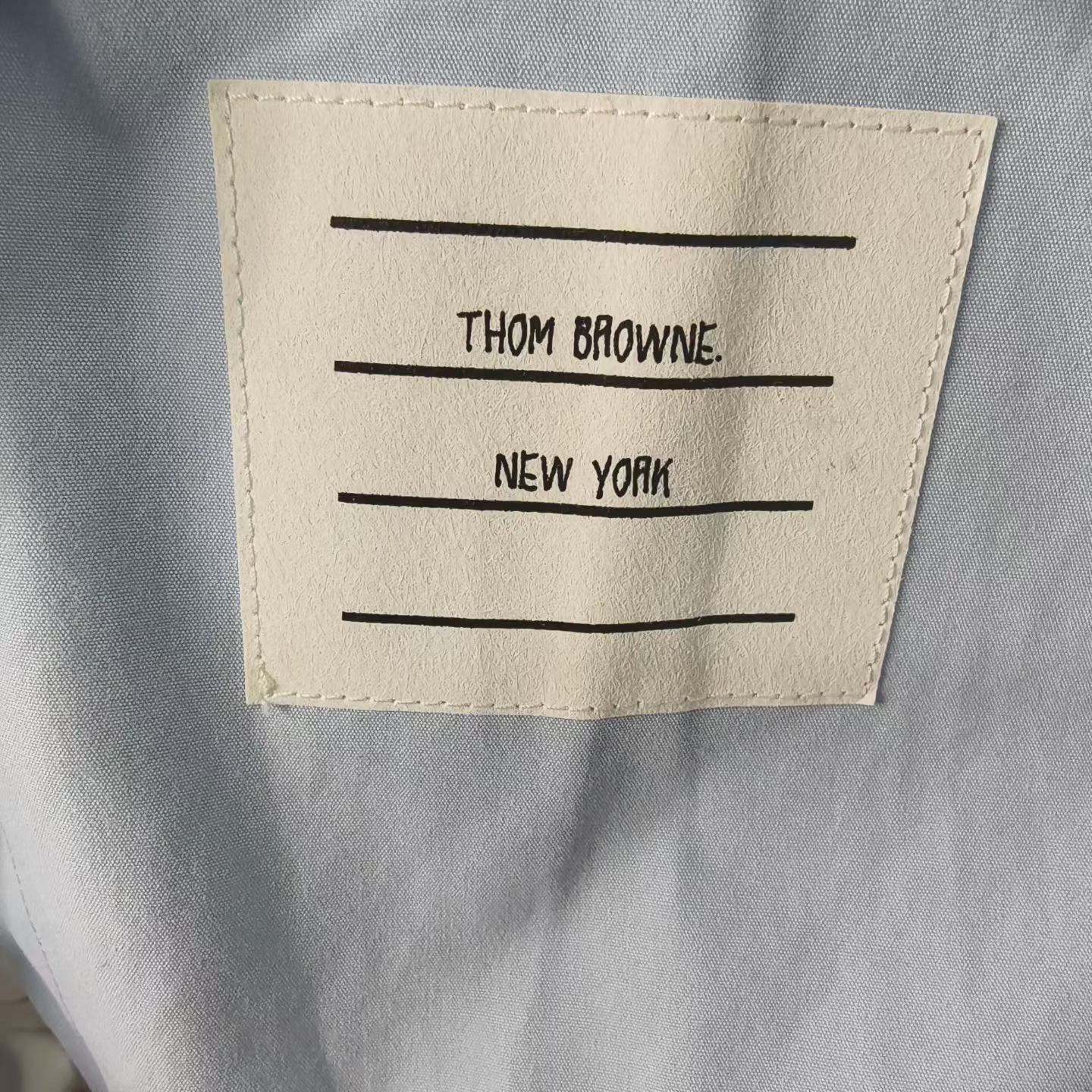 Thom Browne Thom Browne Blue Button Up XS Women Size XS / US 0-2 / IT 36-38 - 5 Thumbnail