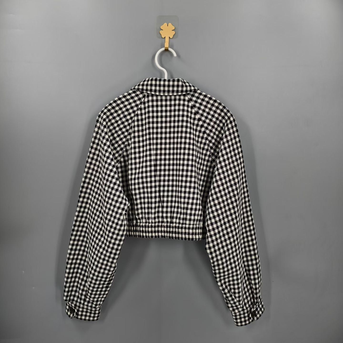 Miu Miu Miu Miu Casual Cropped Black Jacket XS Women Size XS / US 0-2 / IT 36-38 - 2 Thumbnail