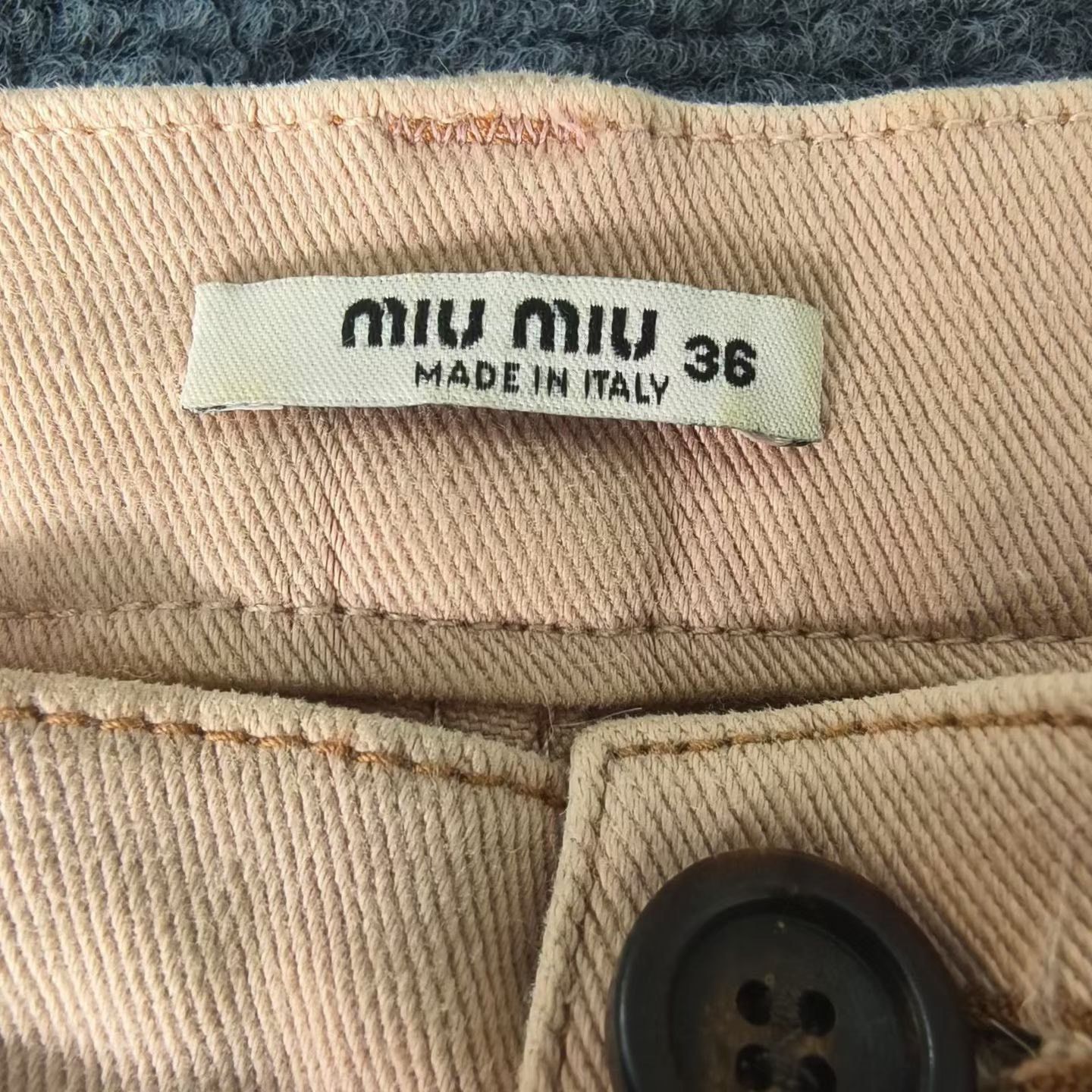 Miu Miu Miu Miu Casual Pink Pants 24 Women Size 24" / US 00 / IT 34 - 3 Thumbnail
