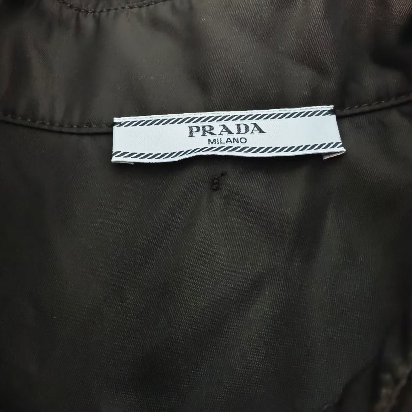 Prada Prada Cropped Black Jacket XS Women Size XS / US 0-2 / IT 36-38 - 3 Thumbnail