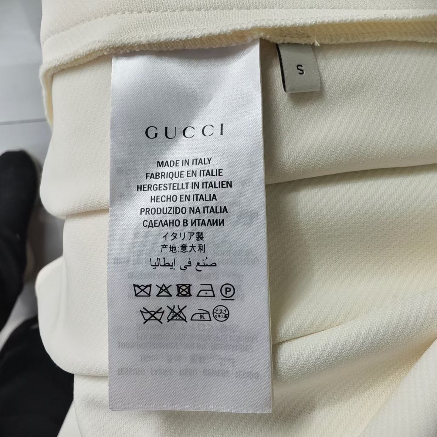 Gucci Gucci Knit White T-Shirt S Women Size S / US 4 / IT 40 - 5 Thumbnail