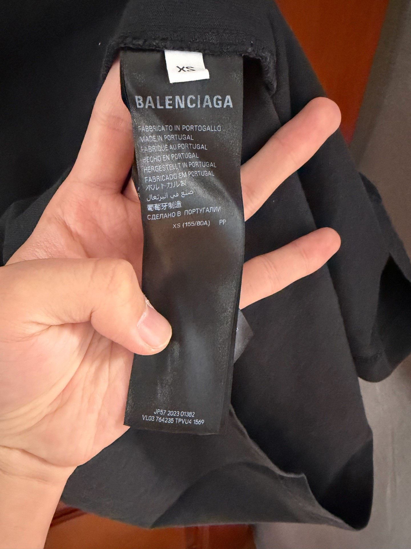 Balenciaga Balenciaga Printed Black T-Shirt xs Men Size US XS / EU 42 / 0 - 4 Thumbnail