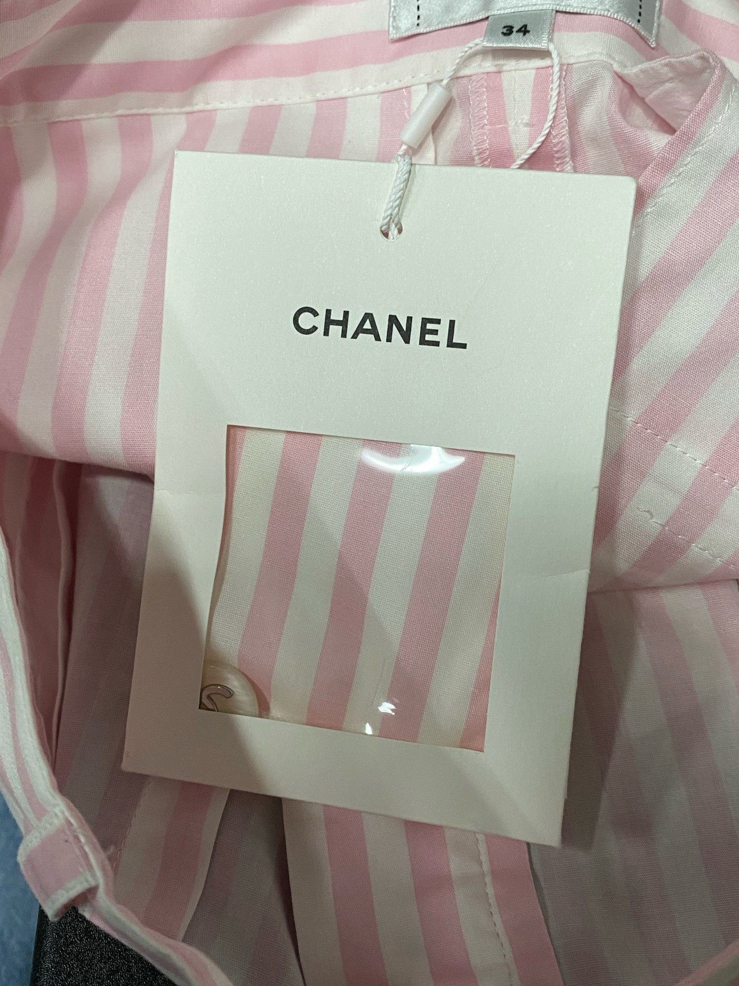 Chanel Chanel Striped Pants 26 Women Size 26" / US 2 / IT 38 - 8 Thumbnail
