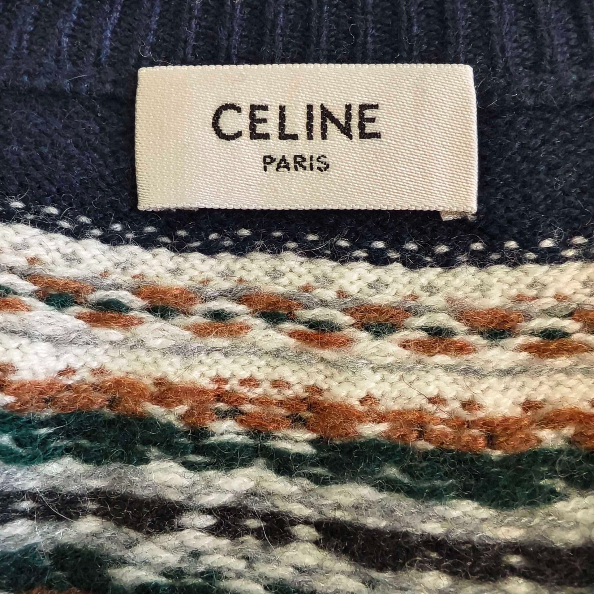 Celine Celine Blue Sweater XS Women Size XS / US 0-2 / IT 36-38 - 3 Thumbnail