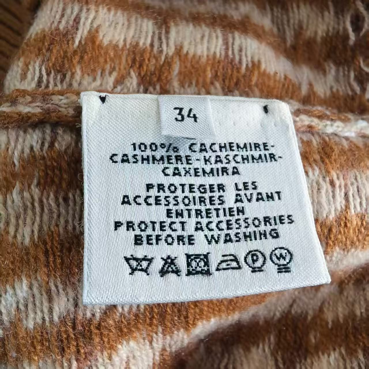 Hermes Hermes Retro Brown Sweater M Women Size M / US 6-8 / IT 42-44 - 4 Thumbnail