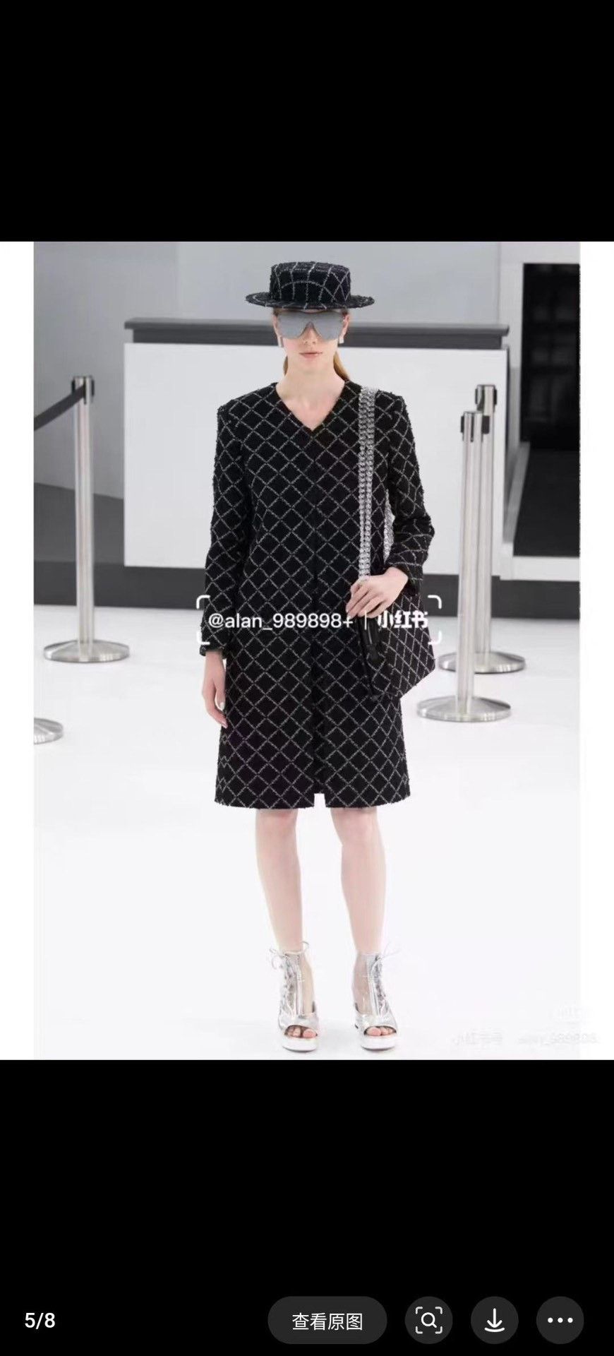 Chanel Chanel Long Black Coat XS Women Size XS / US 0-2 / IT 36-38 - 5 Thumbnail