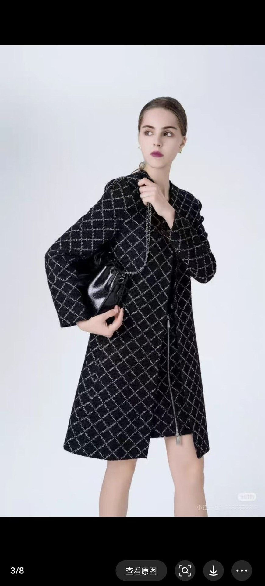 Chanel Chanel Long Black Coat XS Women Size XS / US 0-2 / IT 36-38 - 7 Thumbnail
