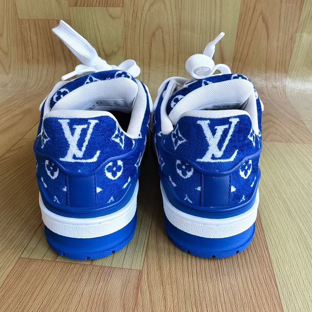 Louis Vuitton Louis Vuitton Training Blue Lowtop Sneakers 5 Men Size US 5 / EU 37 - 5 Thumbnail